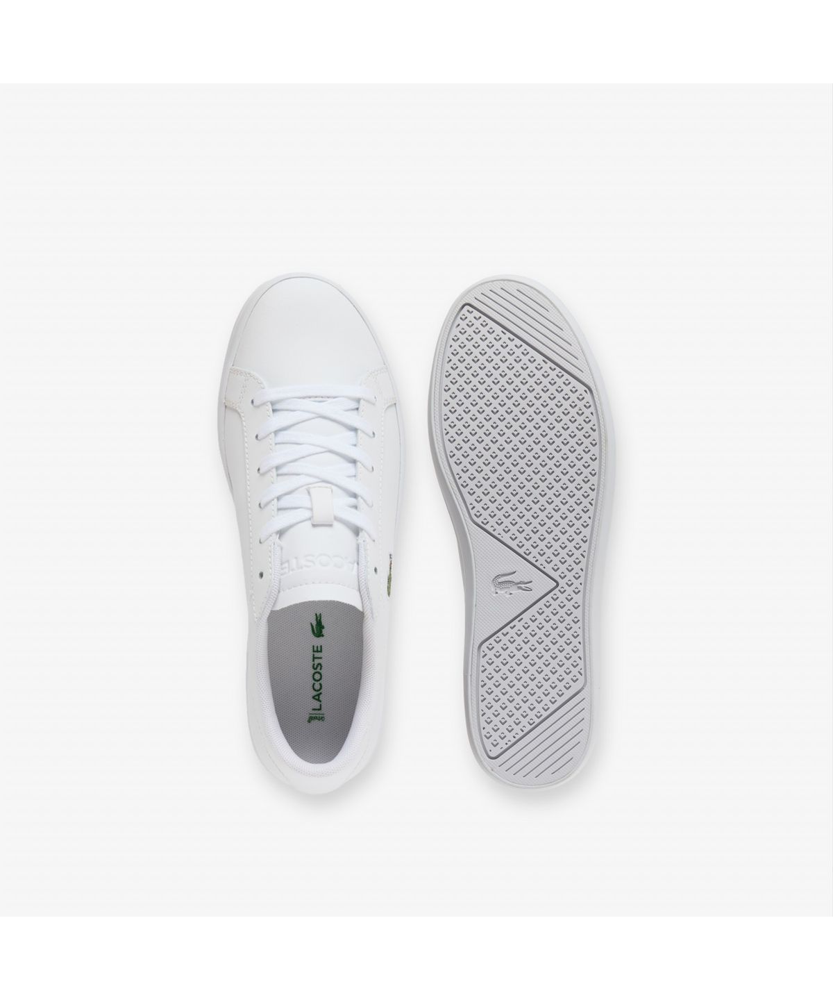 라코스테(LACOSTE) 여성 Straightset 2.0 레더 스니커즈 RZ0182W55N 21G