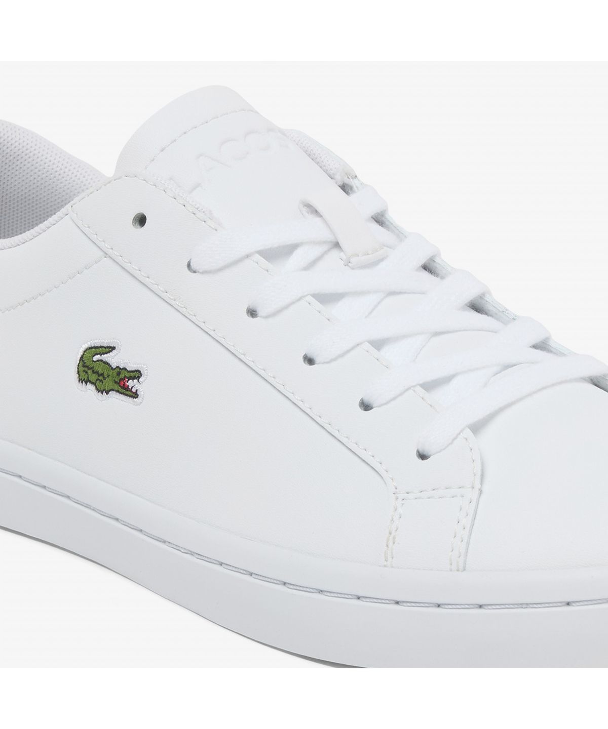 라코스테(LACOSTE) 여성 Straightset 2.0 레더 스니커즈 RZ0182W55N 21G