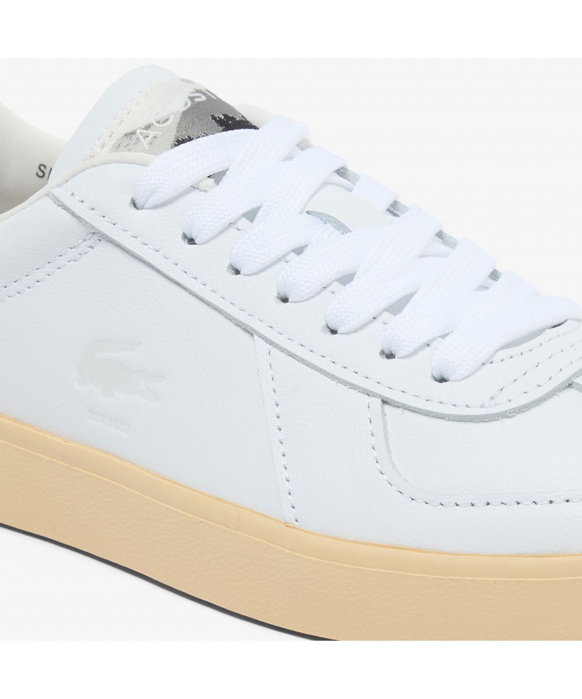 라코스테(LACOSTE) 여성 Baseshot Pro 레더 스니커즈 RZ6035W55N Y05