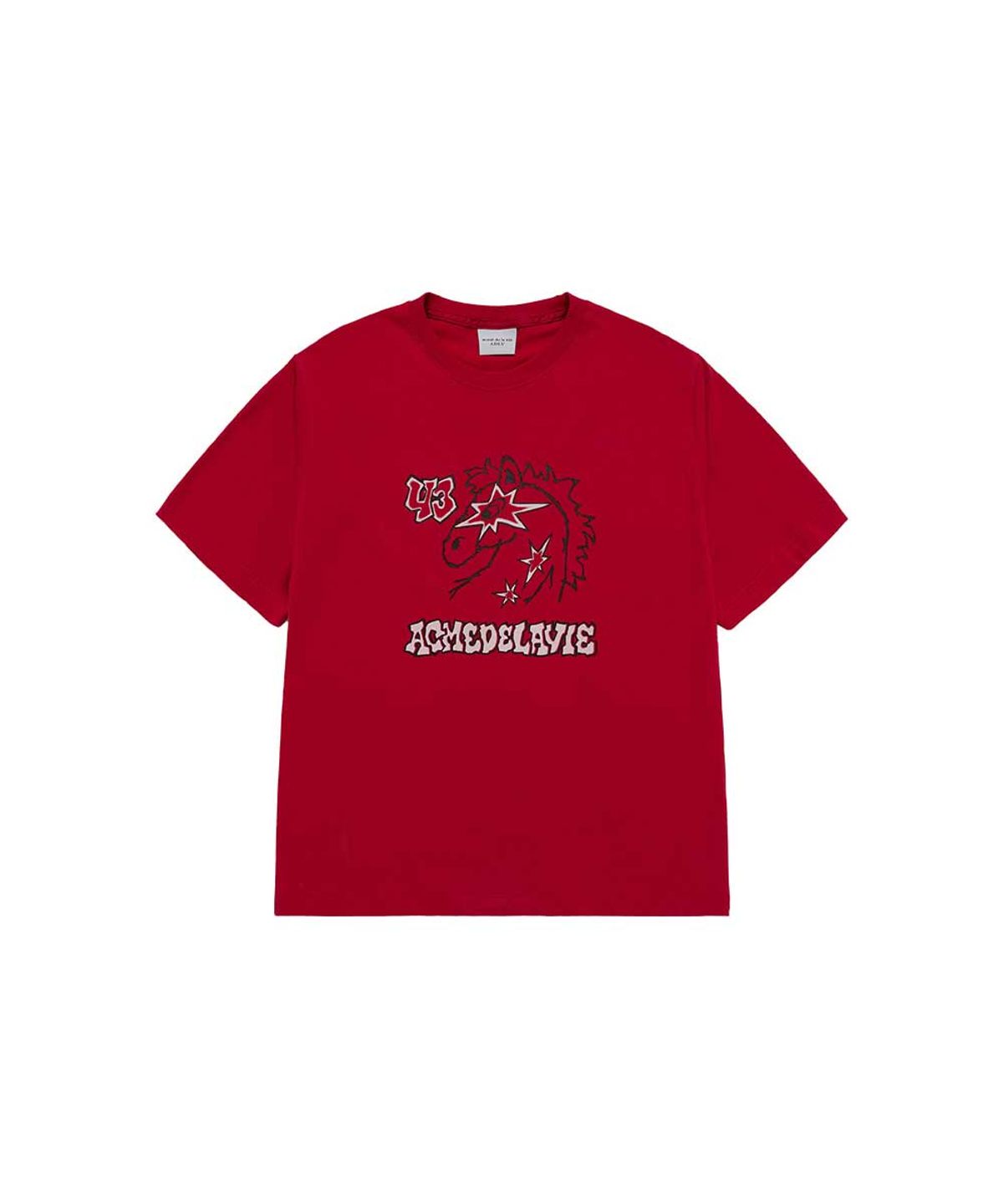 아크메드라비(ACME DE LA VIE) YEAR OF THE HORSE SHORT SLEEVE T-SHIRT (3COLOR)