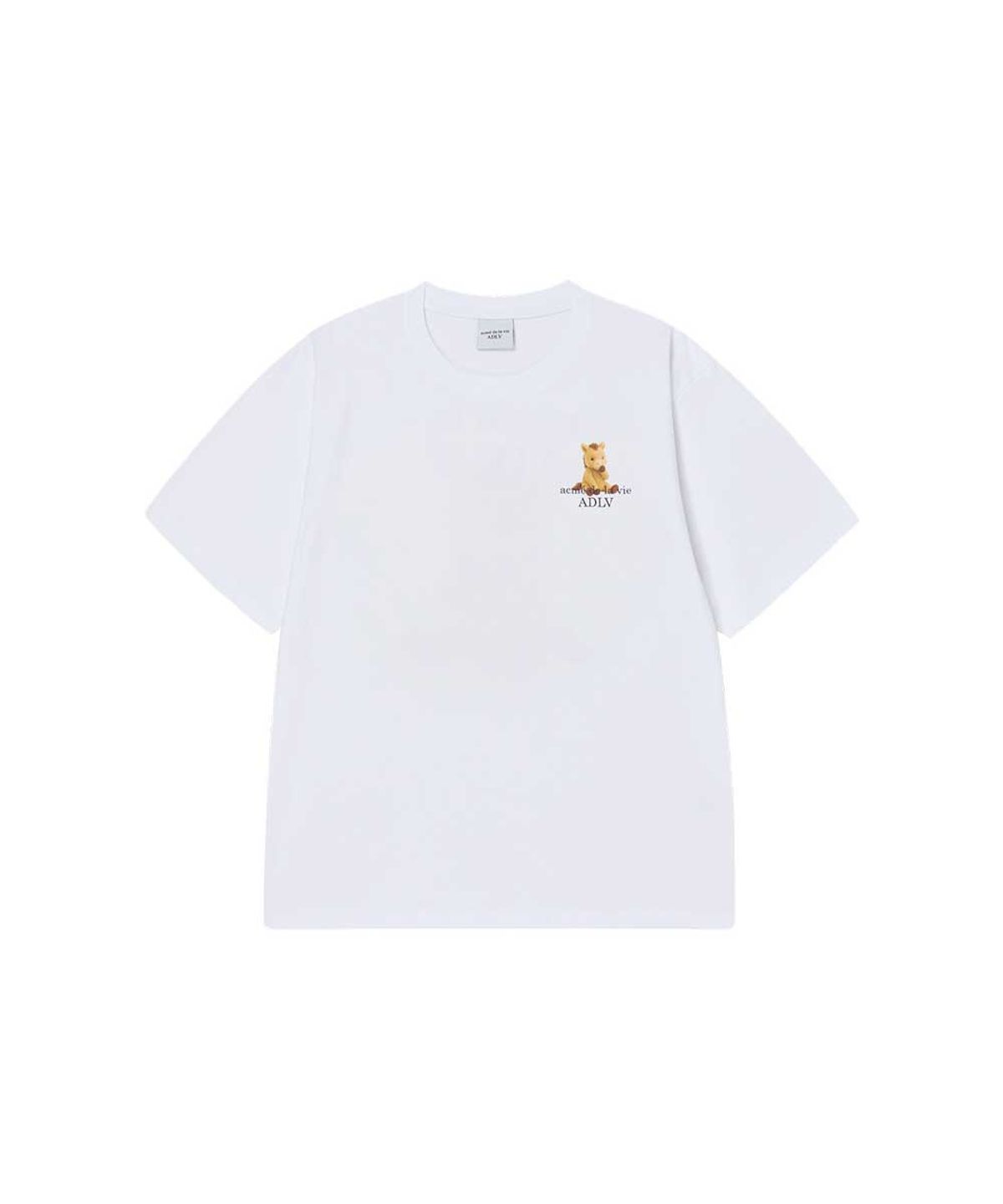 아크메드라비(ACME DE LA VIE) HORSE BASIC LOGO SHORT SLEEVE T-SHIRT (2COLOR)