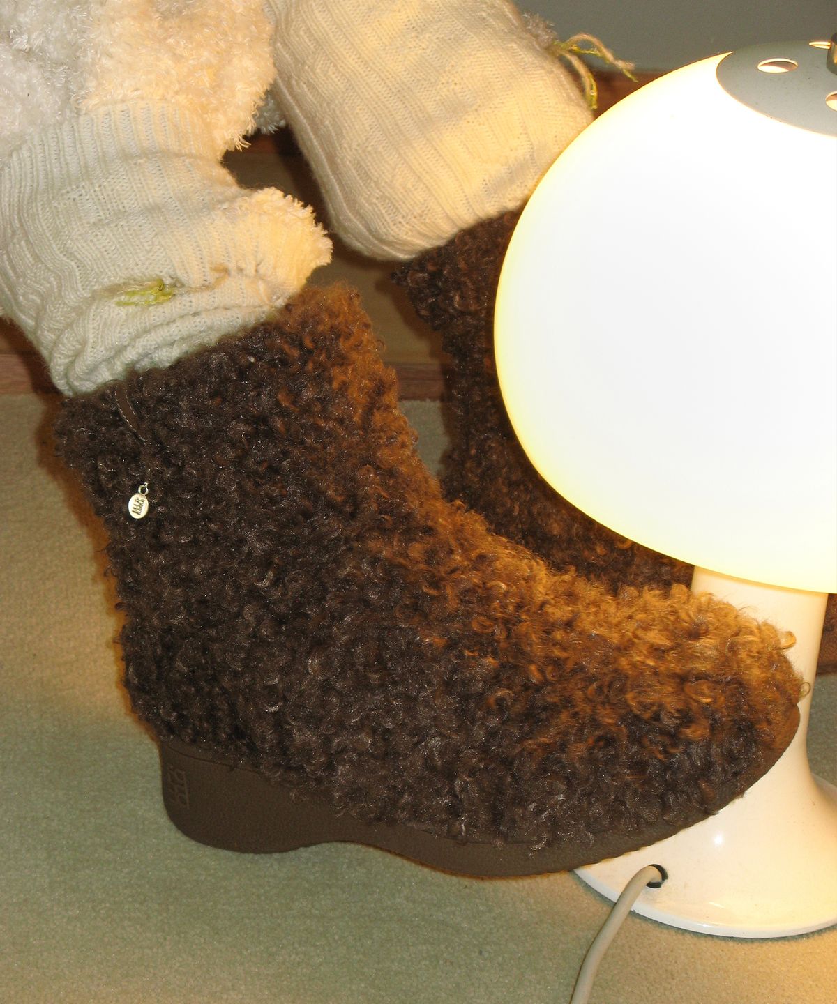 포기무디(FOGGY MOODY) Poodle 0037. Fur Boots - 4colors
