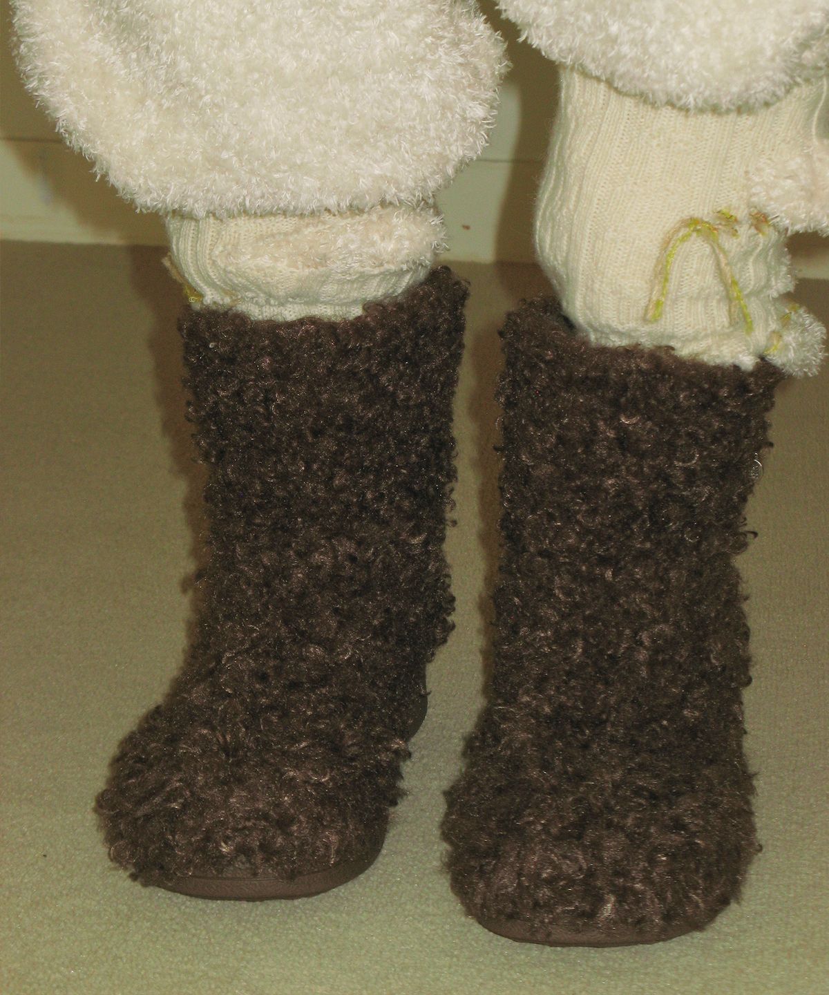 포기무디(FOGGY MOODY) Poodle 0037. Fur Boots - 4colors