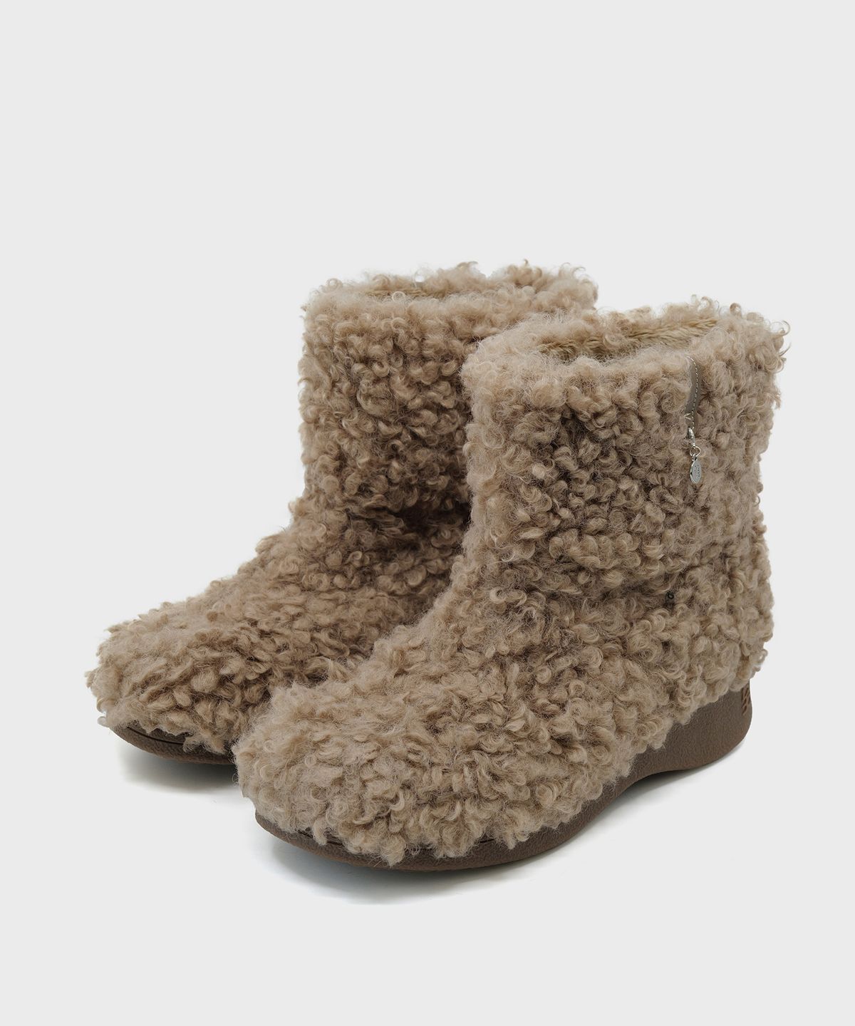 포기무디(FOGGY MOODY) Poodle 0037. Fur Boots - 4colors