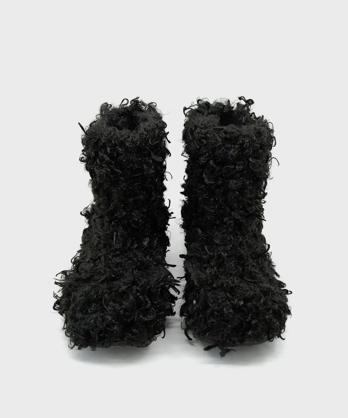 포기무디(FOGGY MOODY) Poodle 0037. Fur Boots - 4colors