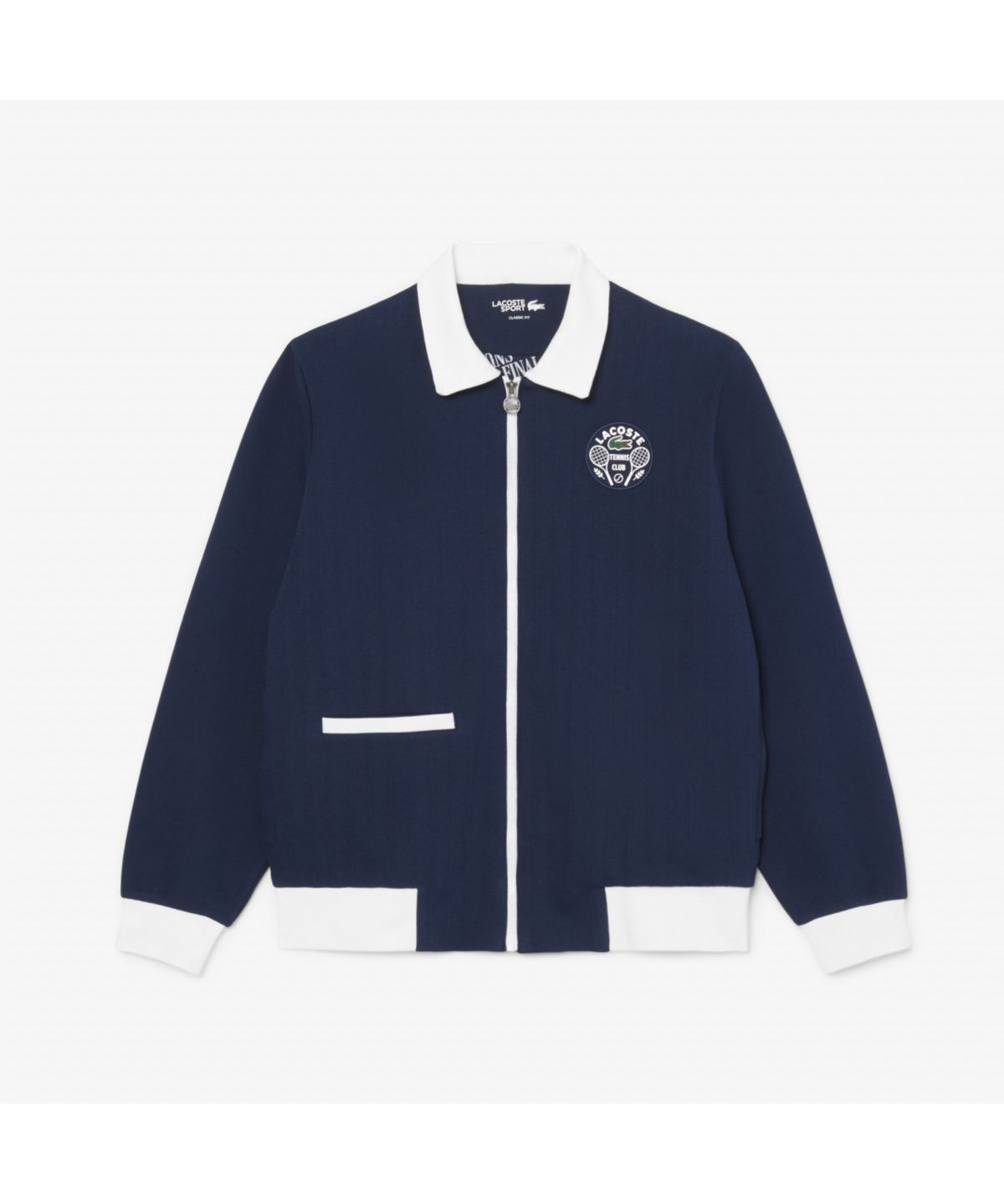 라코스테(LACOSTE) 남성 테니스 헤리티지 풀집업 스웻셔츠 SH8941-55N 525