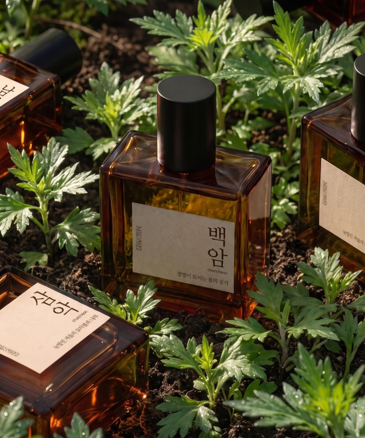 센트정원(SCENTGARDEN) 춘천 백암 멀티퍼퓸 섬유향수 쑥 명상 한옥 고택향