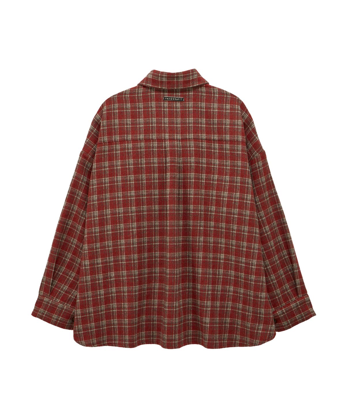 판도라핏(PANDORAFIT) Tyler Check Shirt (red)