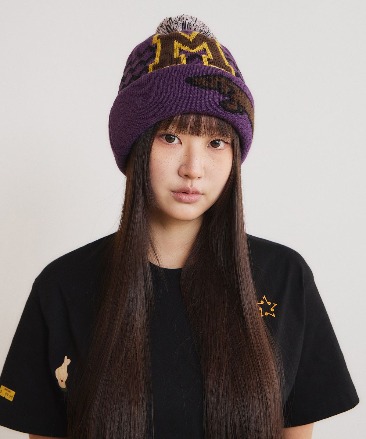 9999아카이브(9999ARCHIVE) [9999xMIKO] Hotdog Bubble Beanie