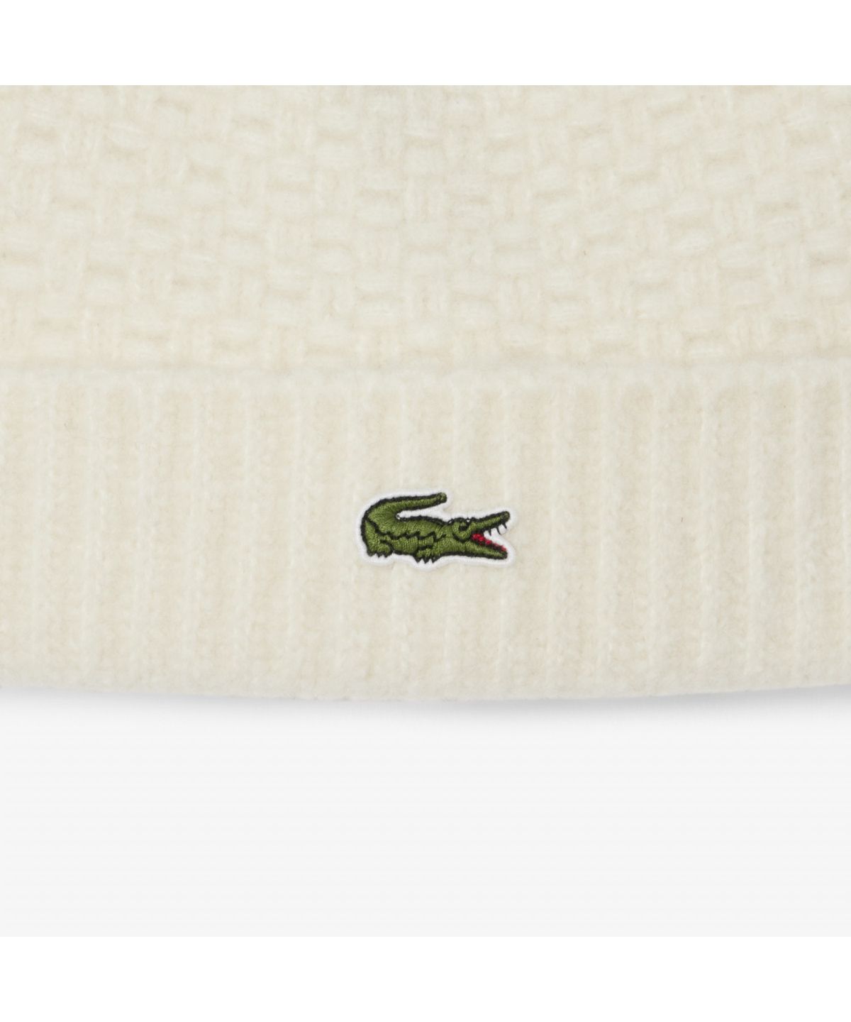 라코스테(LACOSTE) 남성 아이코닉 니트 울 비니 RB8203-55N XFJ