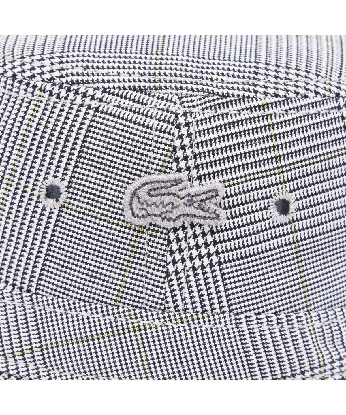 라코스테(LACOSTE) 남성 체크 코튼 트윌 버킷햇 RK6045-55N 6PK