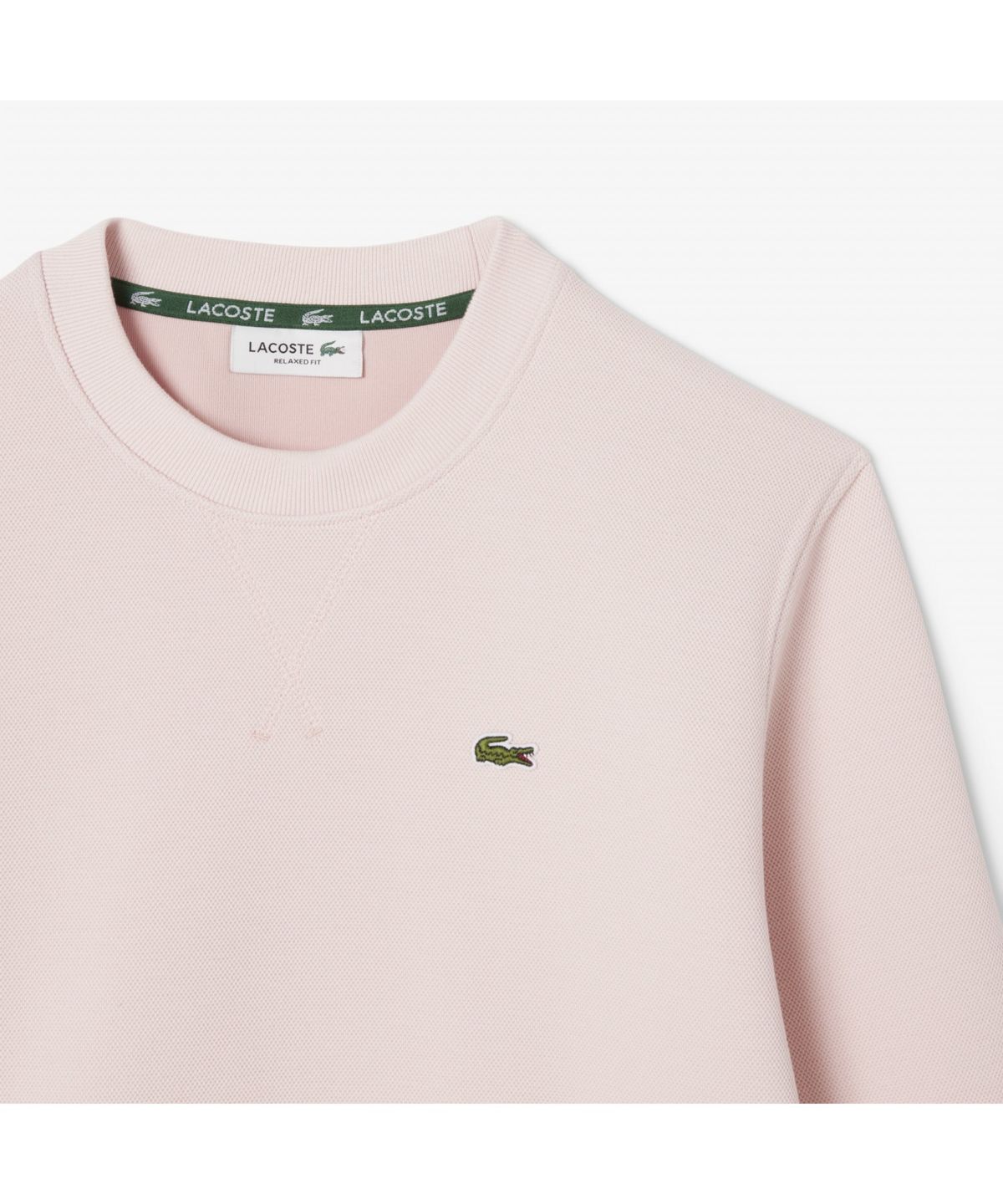 라코스테(LACOSTE) 여성 더블페이스 피케 크루넥 스웻셔츠 SF5245-55N ADY