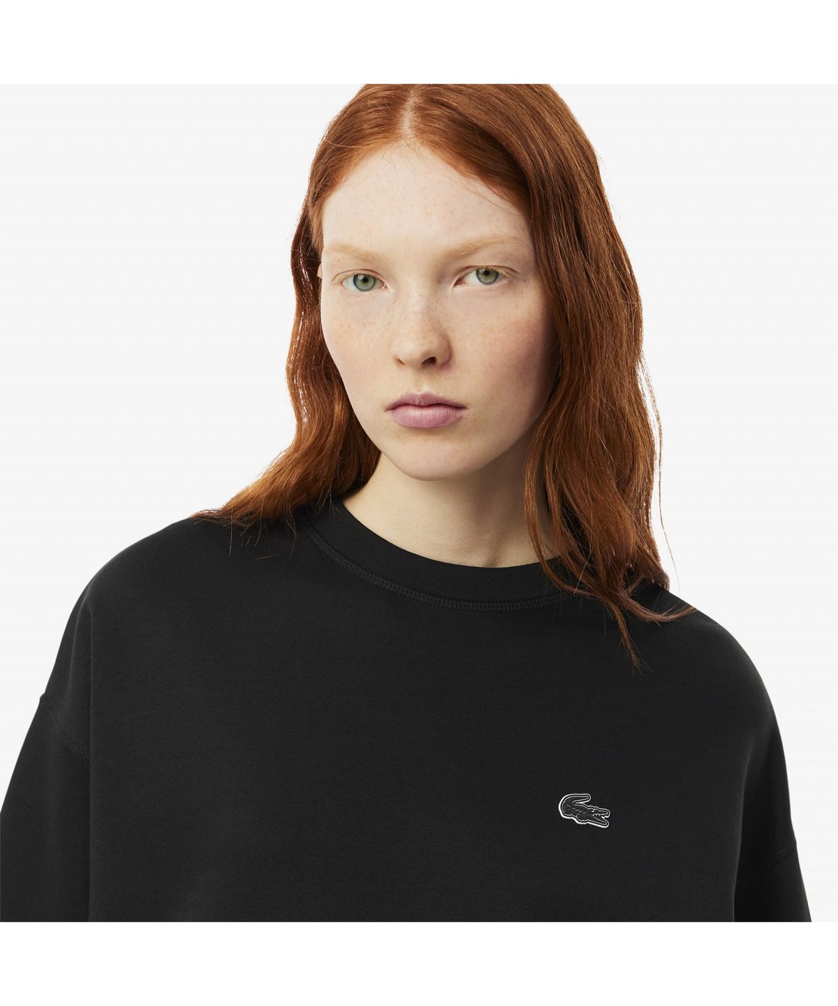 라코스테(LACOSTE) 여성 더블페이스 액티브 크루넥 스웻셔츠 SF5614-55N 031
