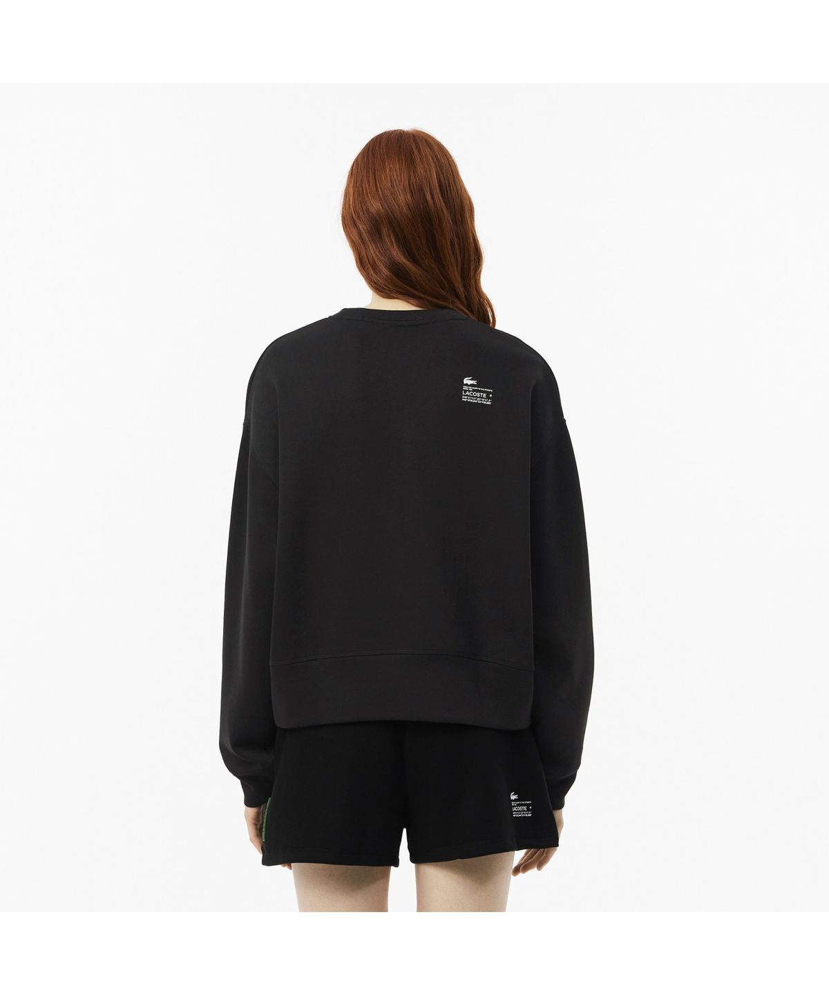 라코스테(LACOSTE) 여성 더블페이스 액티브 크루넥 스웻셔츠 SF5614-55N 031