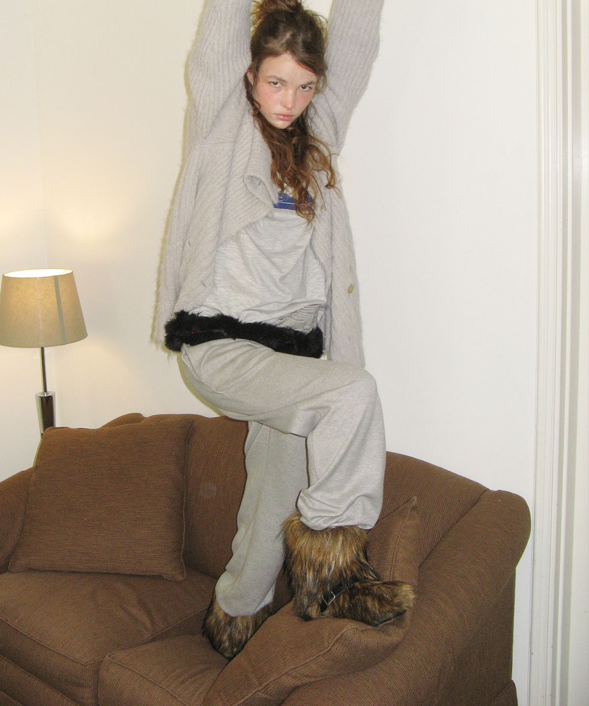 포기무디(FOGGY MOODY) Raccoon 0038. Fur Boots