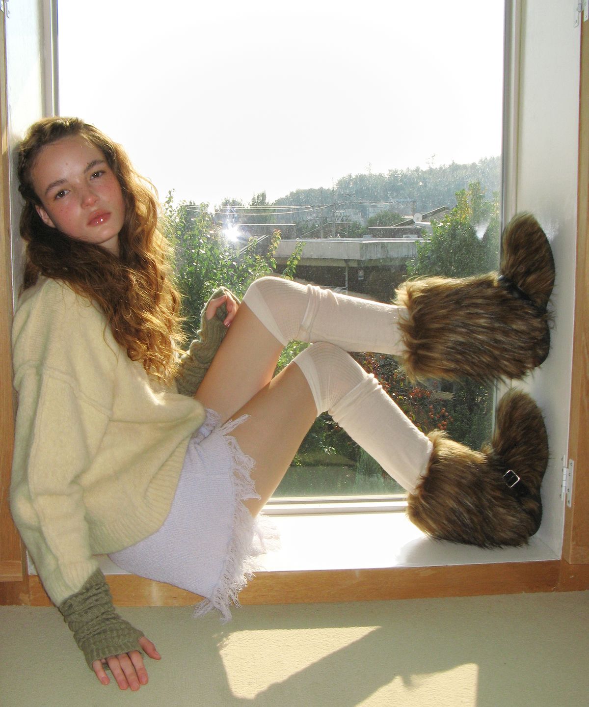 포기무디(FOGGY MOODY) Raccoon 0038. Fur Boots