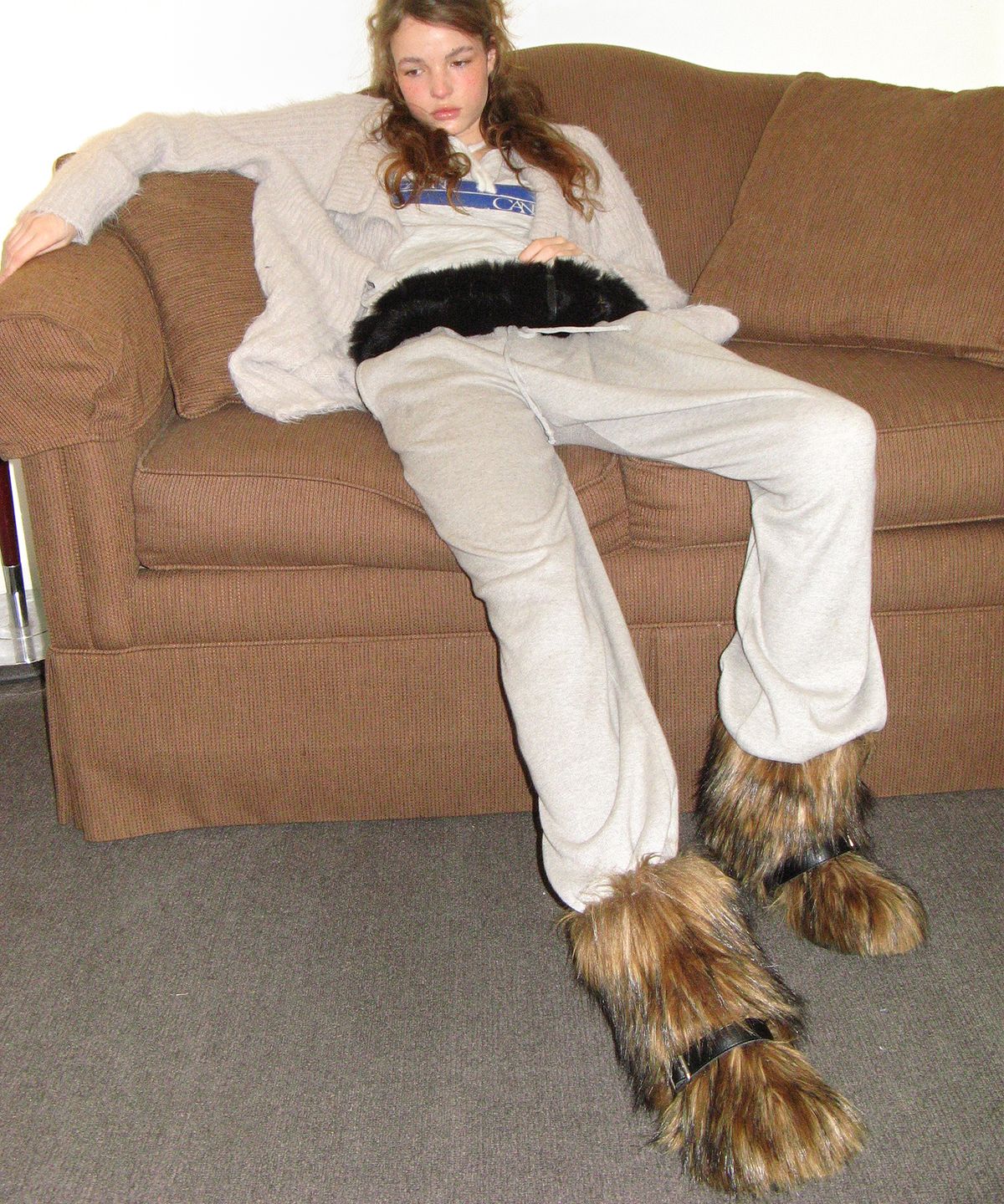 포기무디(FOGGY MOODY) Raccoon 0038. Fur Boots