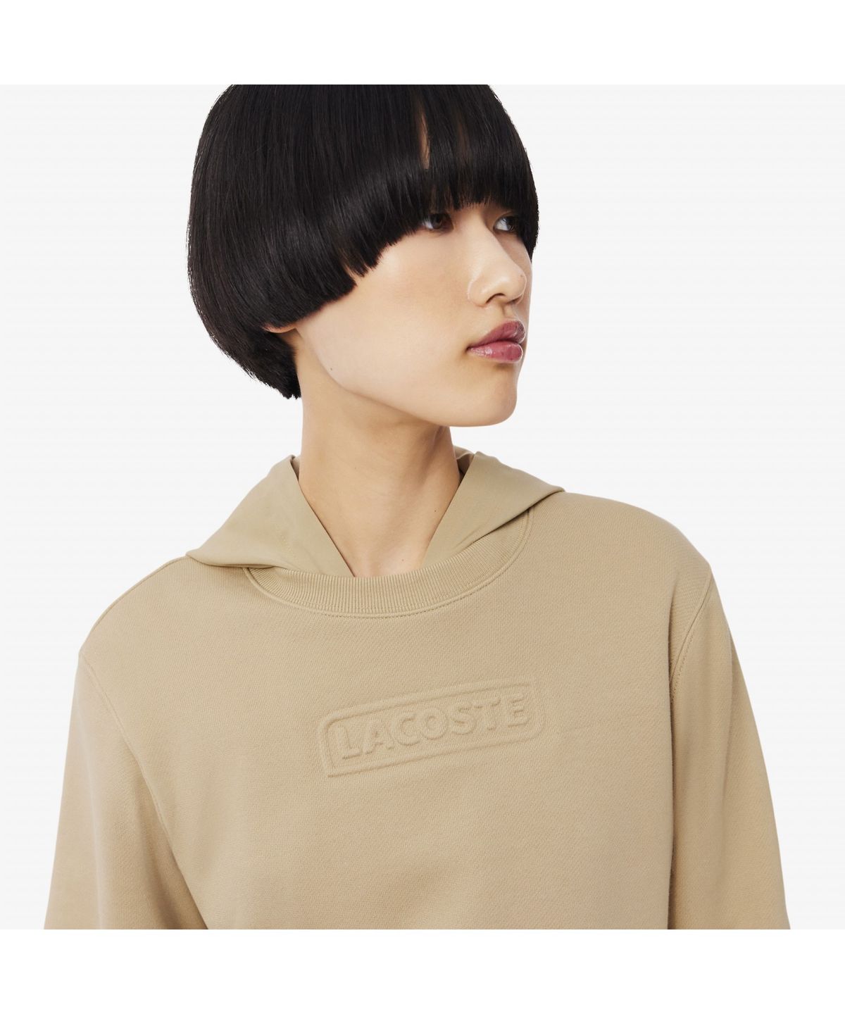 라코스테(LACOSTE) 여성 시그니처 엠보로고 스웻셔츠 SF0343-55N 02S