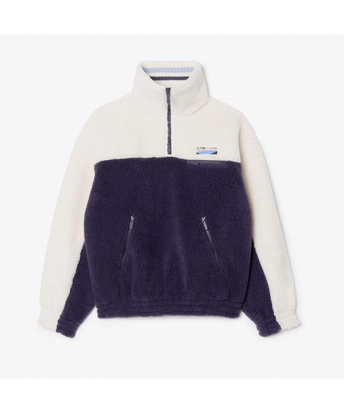 라코스테(LACOSTE) 여성 폴라폴리스 하프집업 스웻셔츠 SF5266-55N AIE