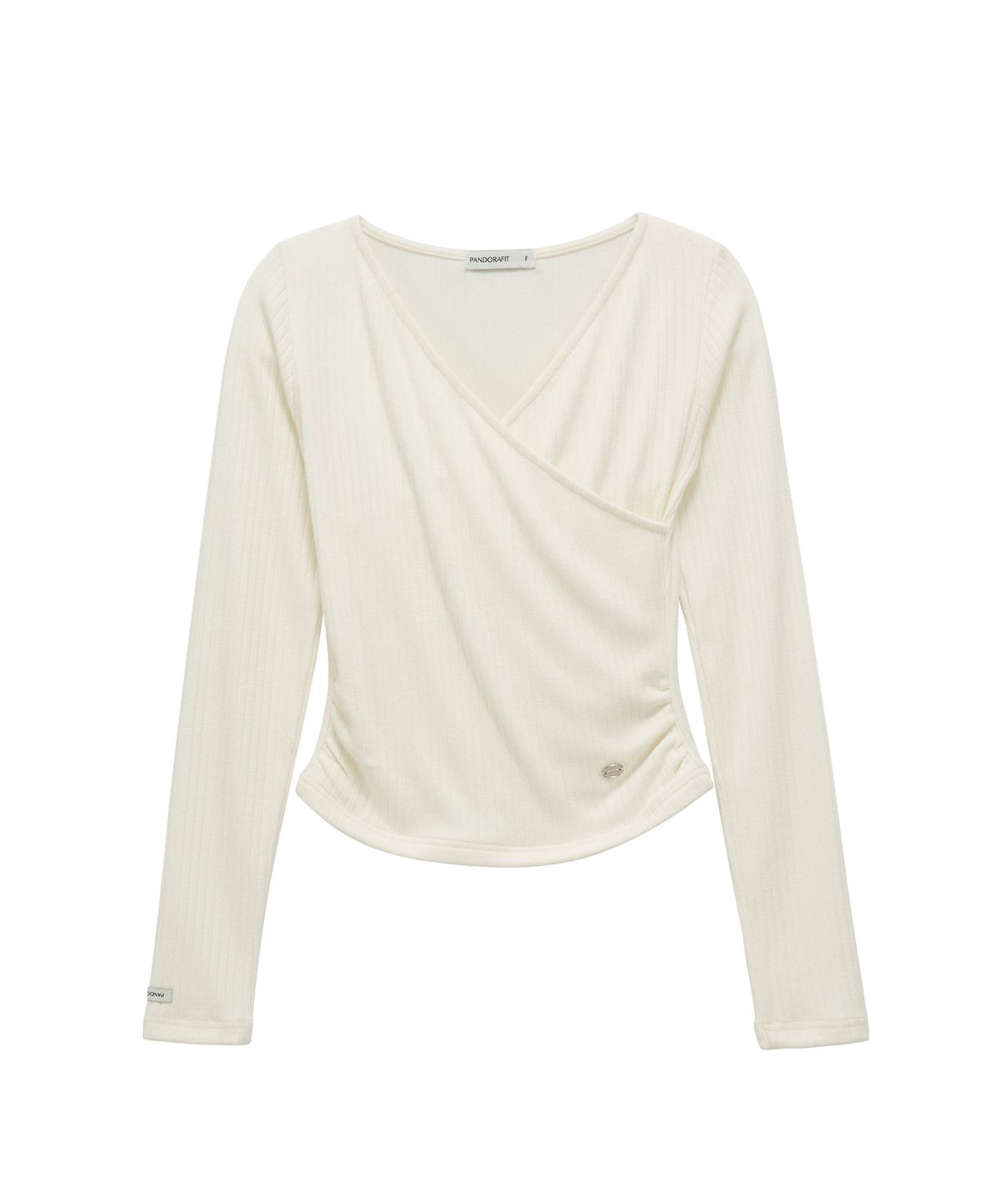 판도라핏(PANDORAFIT) Belling Wrap T-shirt (ivory)