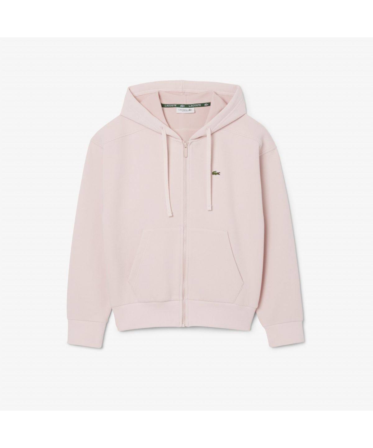 라코스테(LACOSTE) 여성 더블페이스 피케 후드집업 스웻셔츠 SF5272-55N ADY