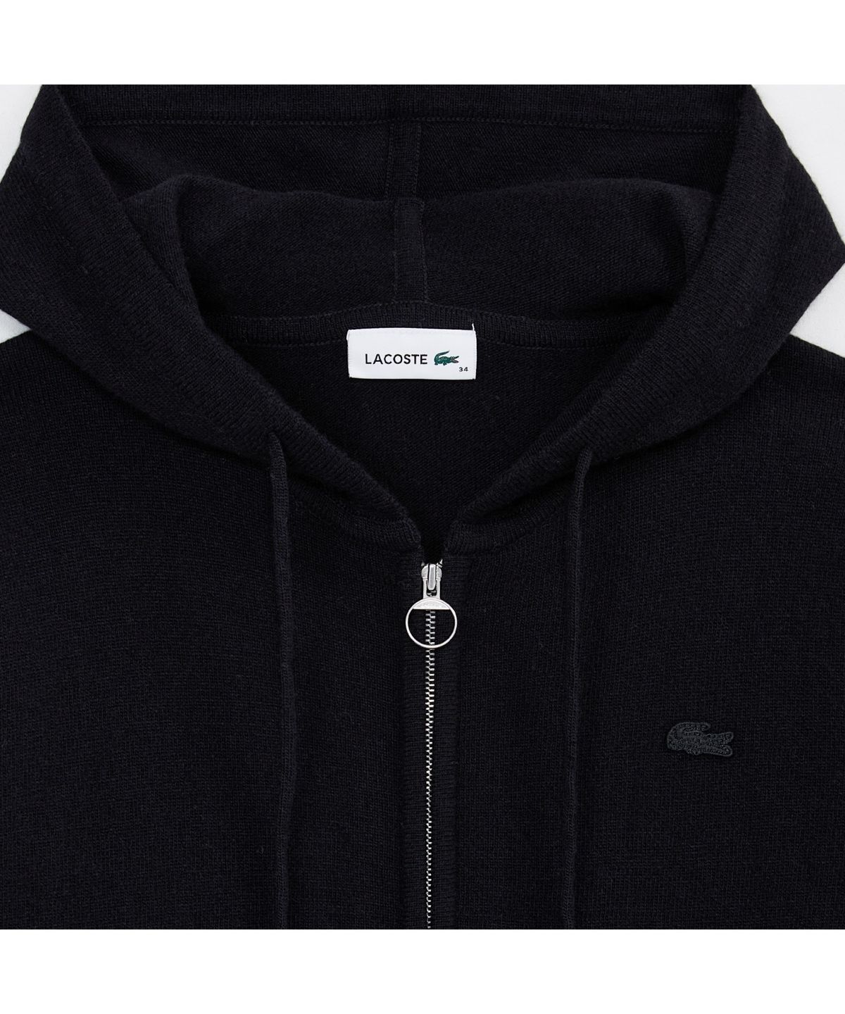 라코스테(LACOSTE) 여성 울 캐시미어 후드집업 스웨터 AF401E-55N 031