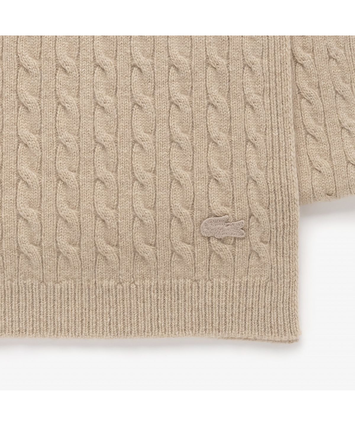 라코스테(LACOSTE) 남성 케이블 울 머플러 RE101E-55N 02S