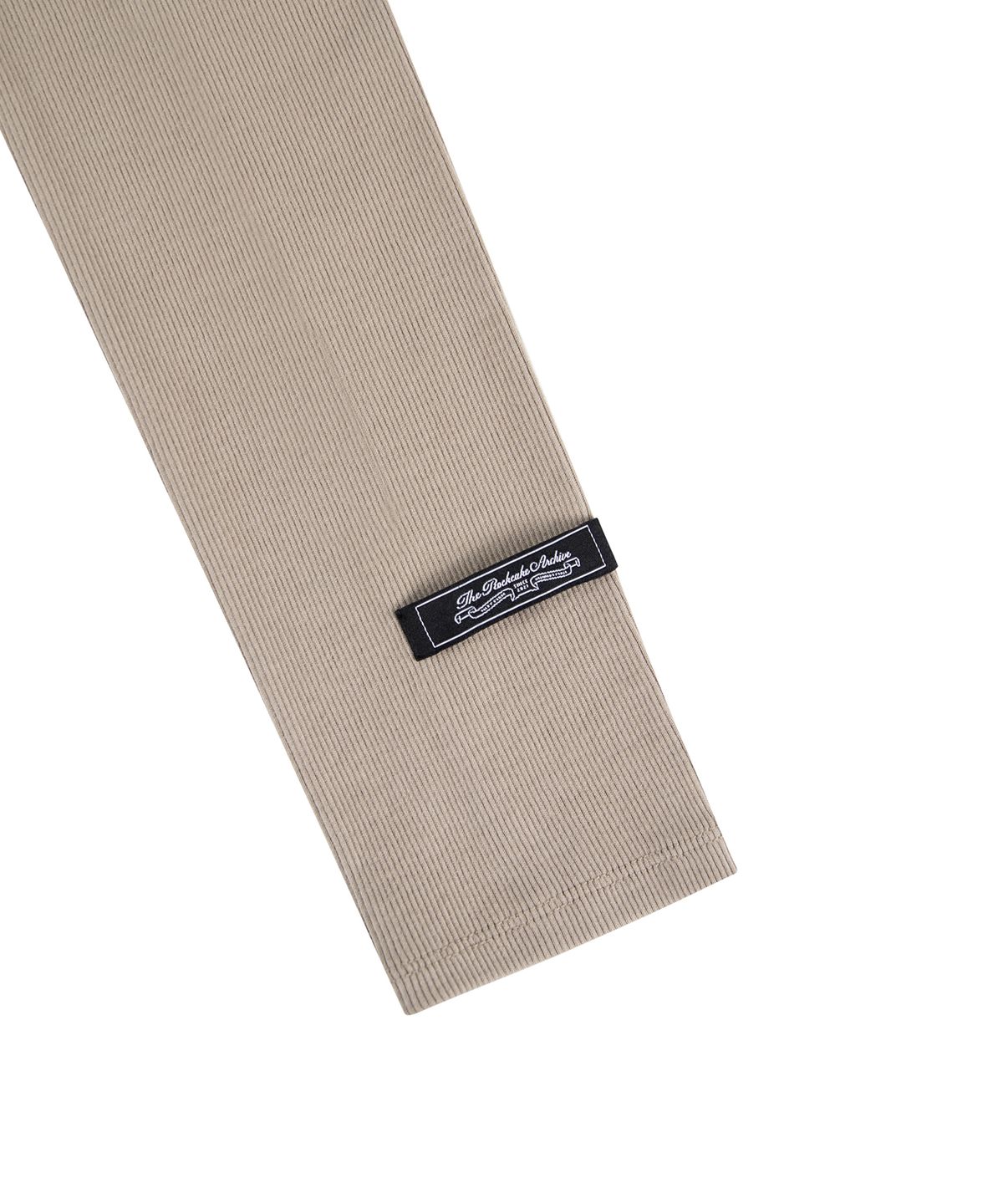 락케이크(ROCKCAKE) Snap Button Unbalanced Top - Beige