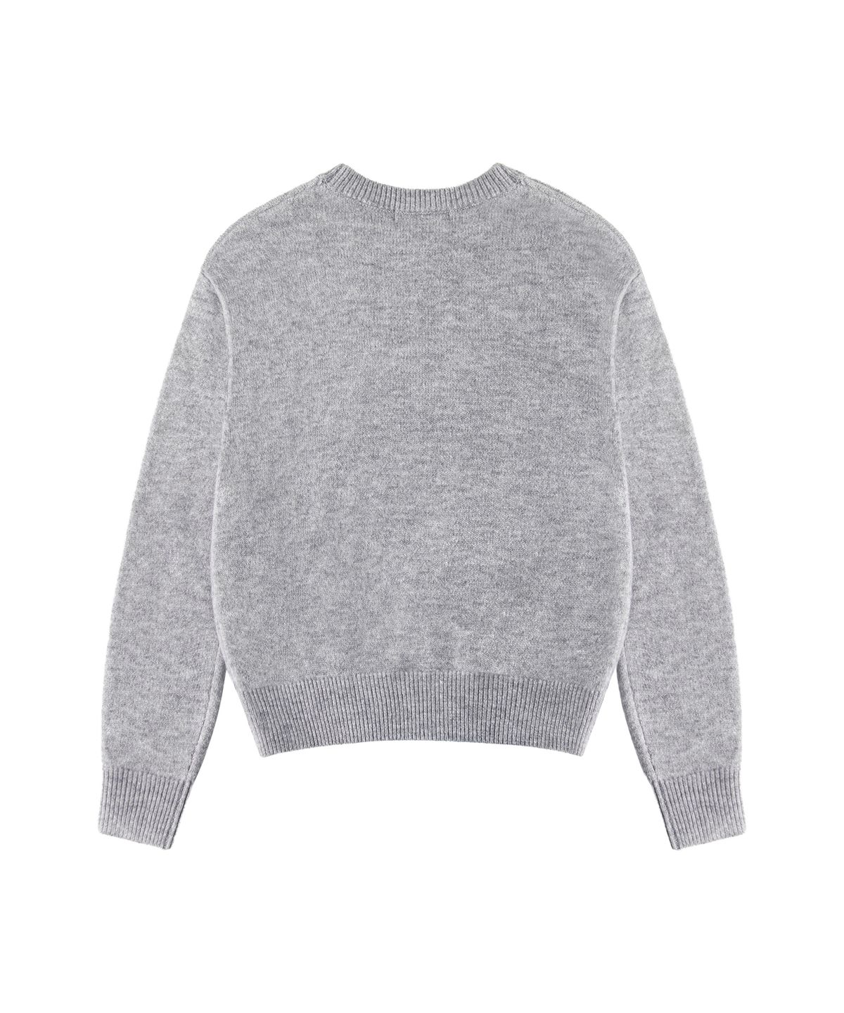 락케이크(ROCKCAKE) Script Logo Mohair Knit - Gray