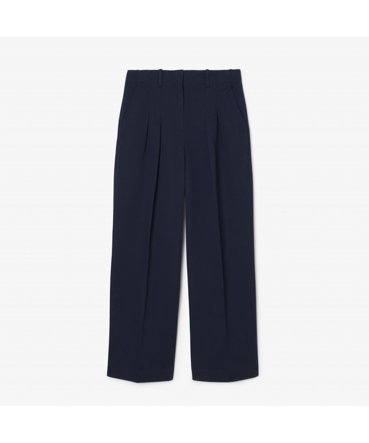 라코스테(LACOSTE) 여성 와이드핏 치노 턱팬츠 HF2445-55N 166