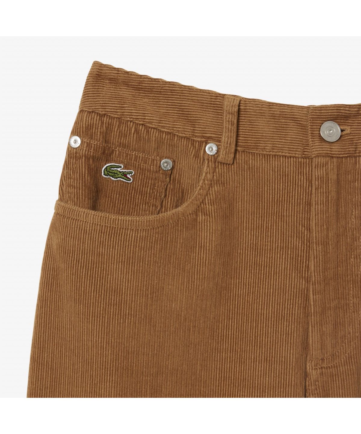 라코스테(LACOSTE) 여성 코듀로이 와이드 팬츠 HF8429-55N DPC