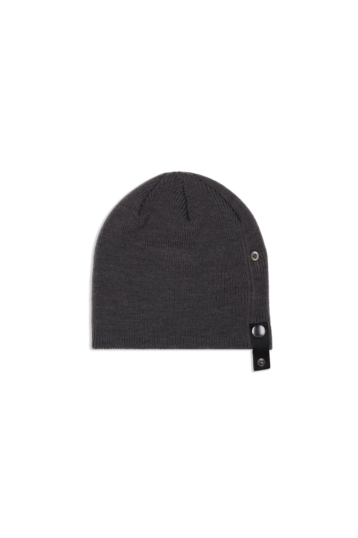 폼리쉬(FORMLICH) LEATHER CLIP BEANIE / GREY