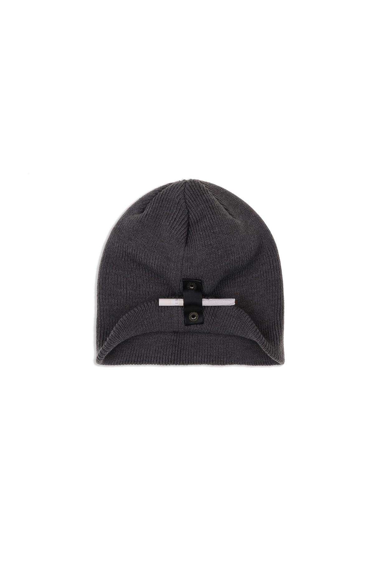 폼리쉬(FORMLICH) LEATHER CLIP BEANIE / GREY