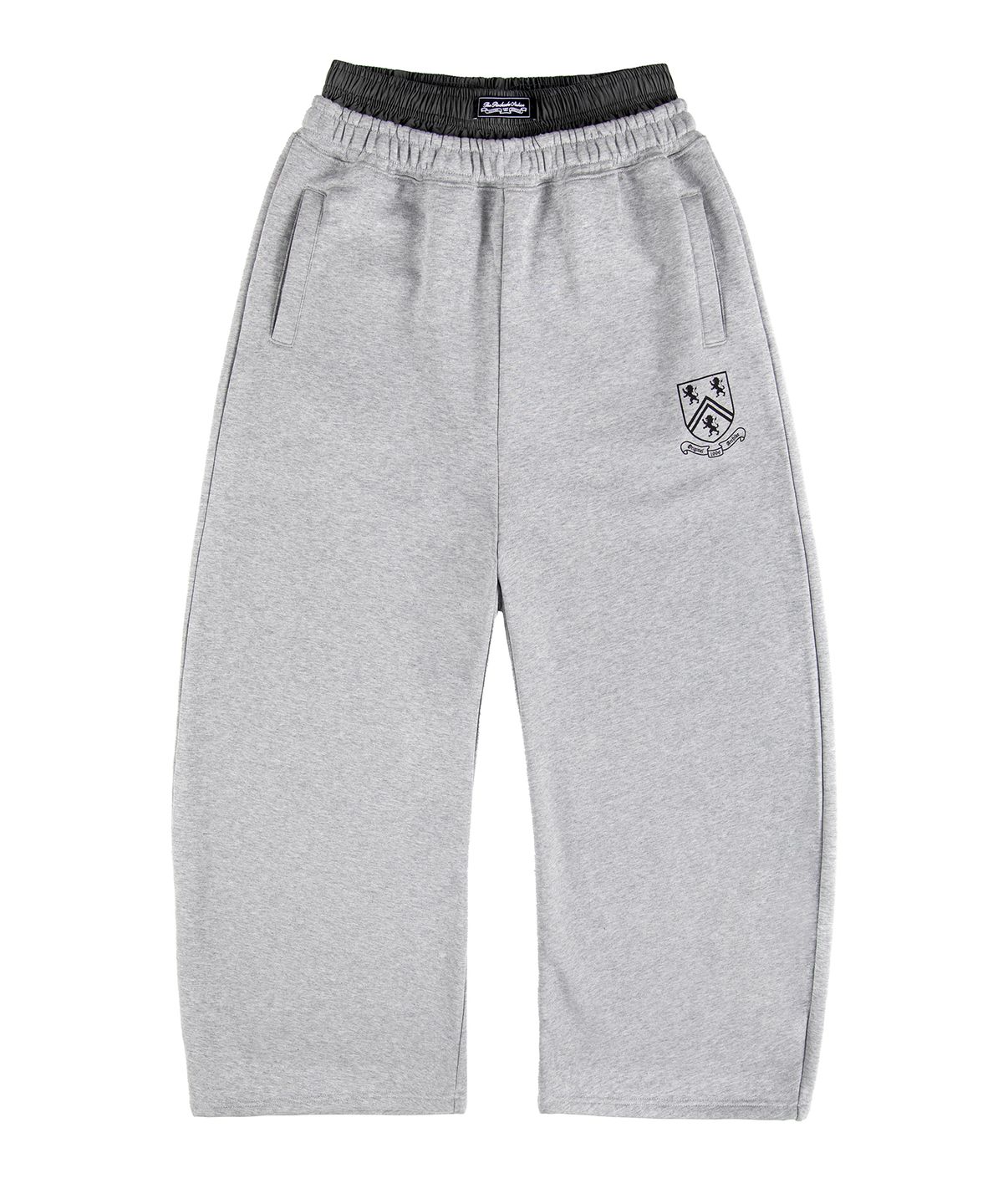락케이크(ROCKCAKE) Boxer Layered Curved 2way Jogger - Melange