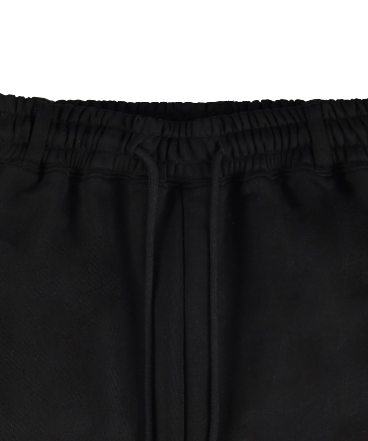 락케이크(ROCKCAKE) Washed Cross Lettering 2way Jogger - Black