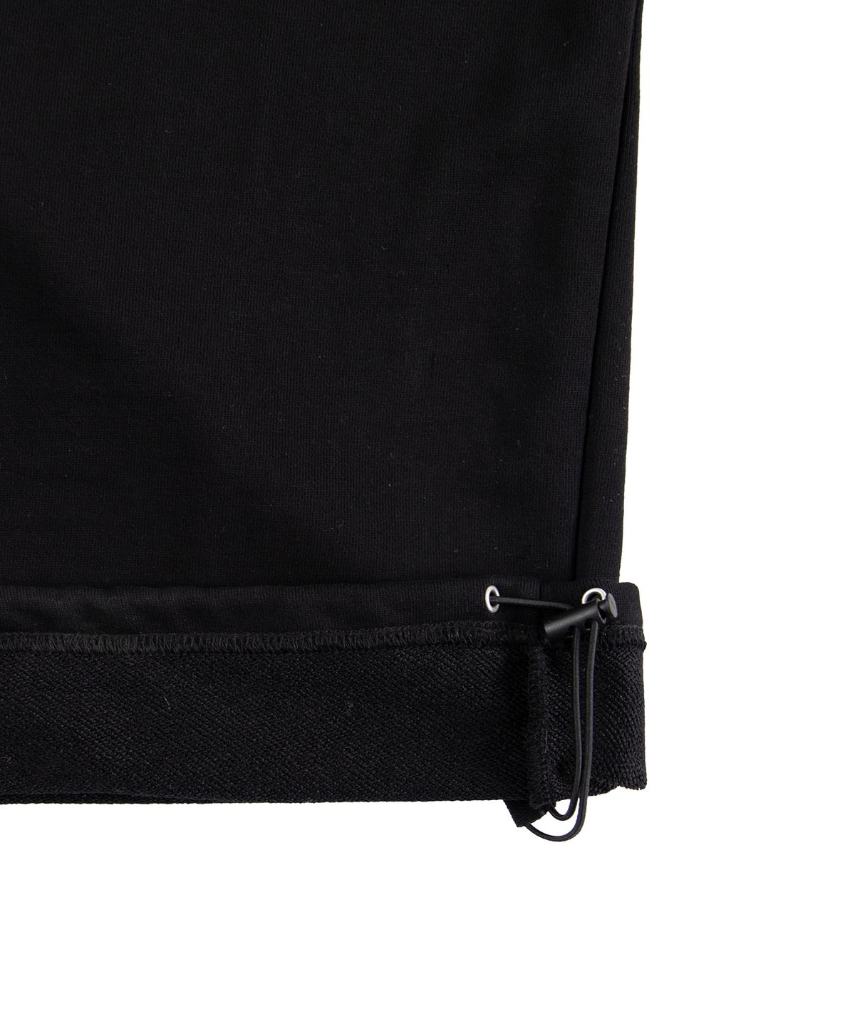 락케이크(ROCKCAKE) Washed Cross Lettering 2way Jogger - Black