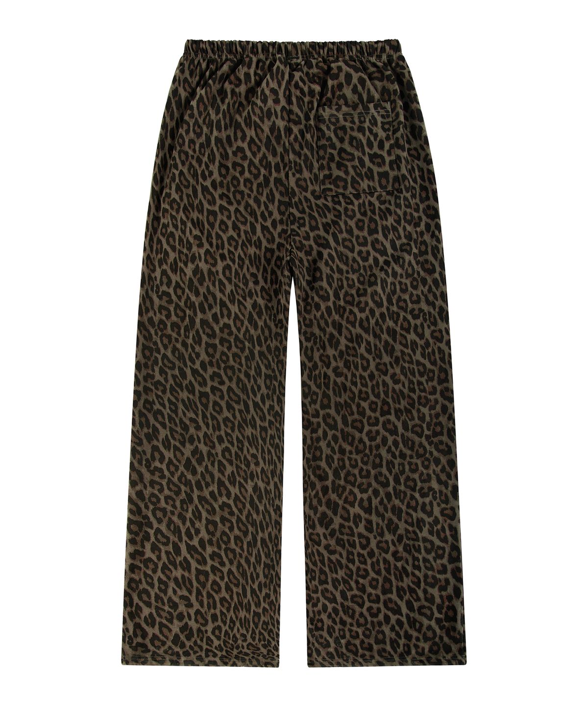 락케이크(ROCKCAKE) Leopard Wide 2way Jogger - Brown