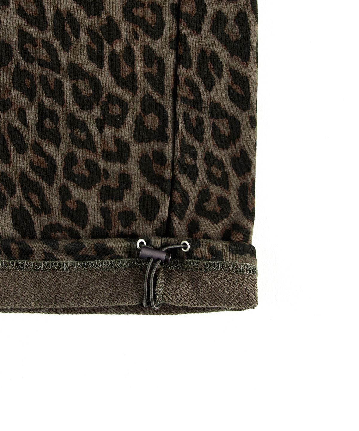 락케이크(ROCKCAKE) Leopard Wide 2way Jogger - Brown