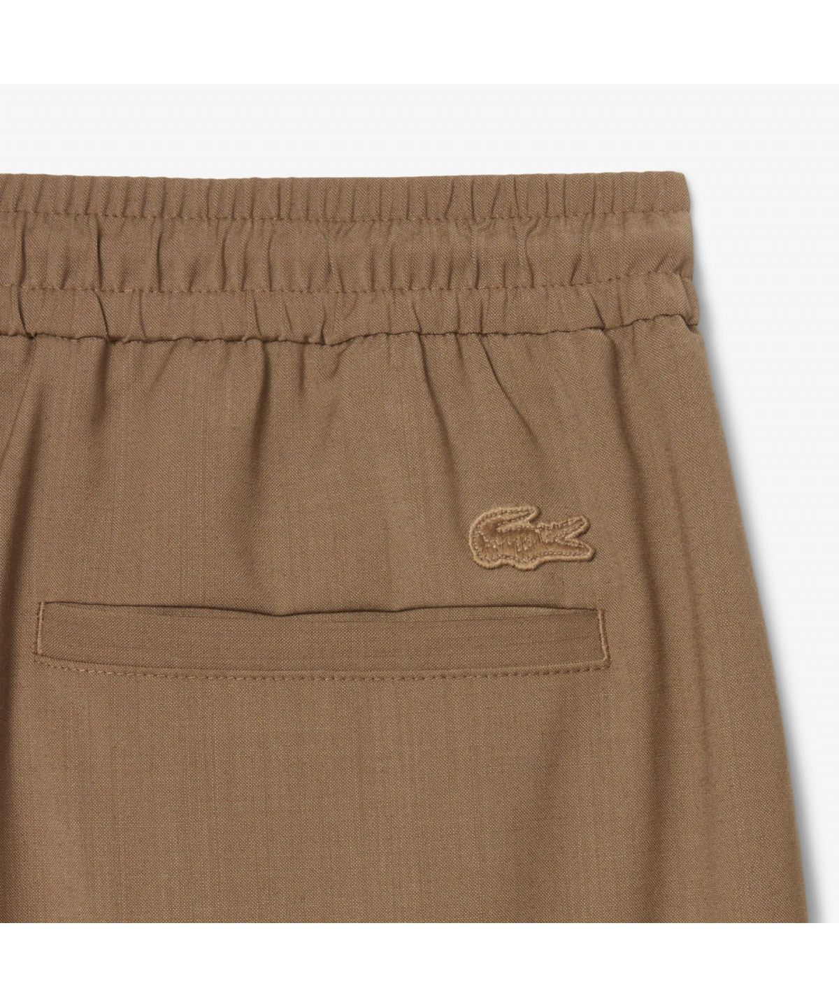 라코스테(LACOSTE) 여성 울블렌드 테일러드 트랙팬츠 HF7451-55N 02S