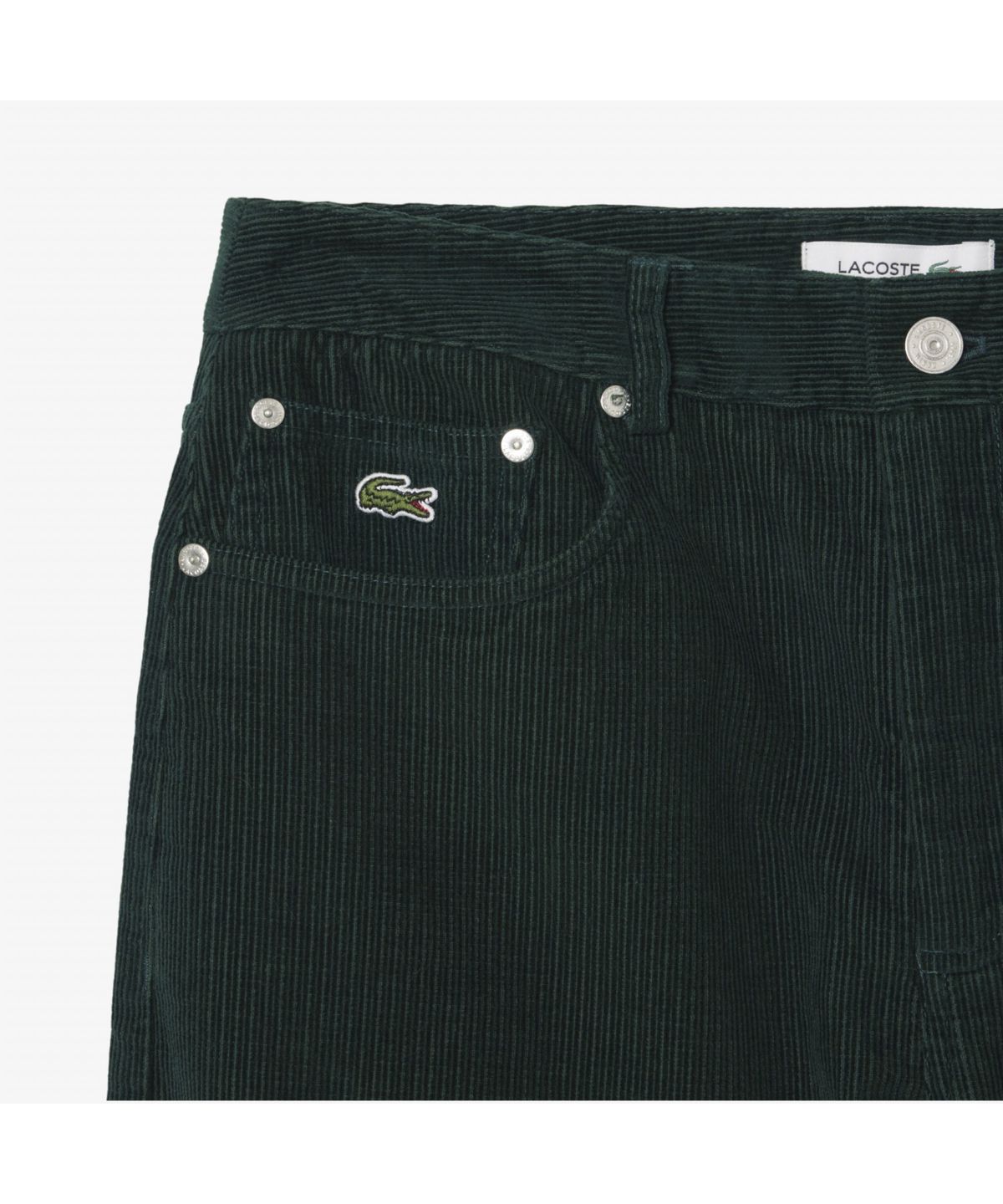 라코스테(LACOSTE) 여성 코듀로이 와이드 팬츠 HF8429-55N YZP