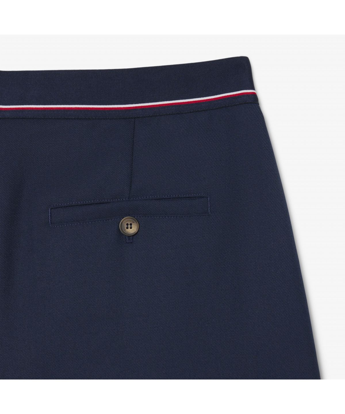 라코스테(LACOSTE) 여성 로고 밴딩 와이드 팬츠 HF8428-55N 166