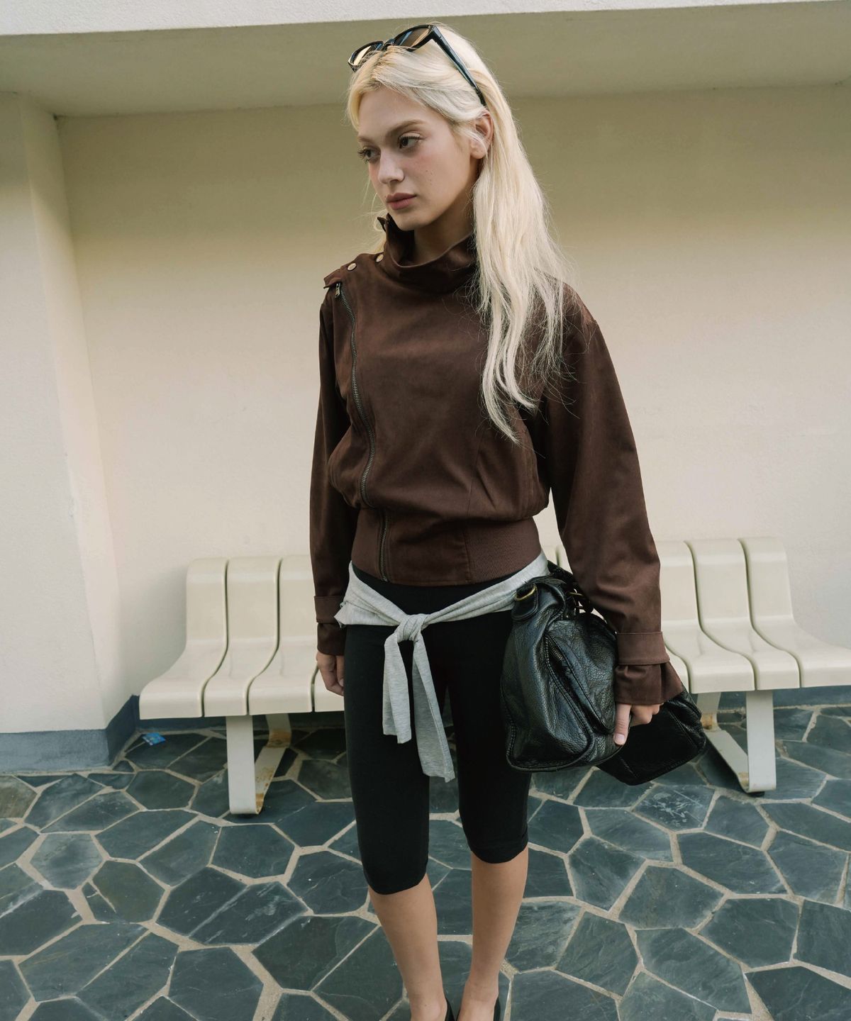 피프트 에일리어스(FIFTHALIAS) Espresso jacket Dark brown