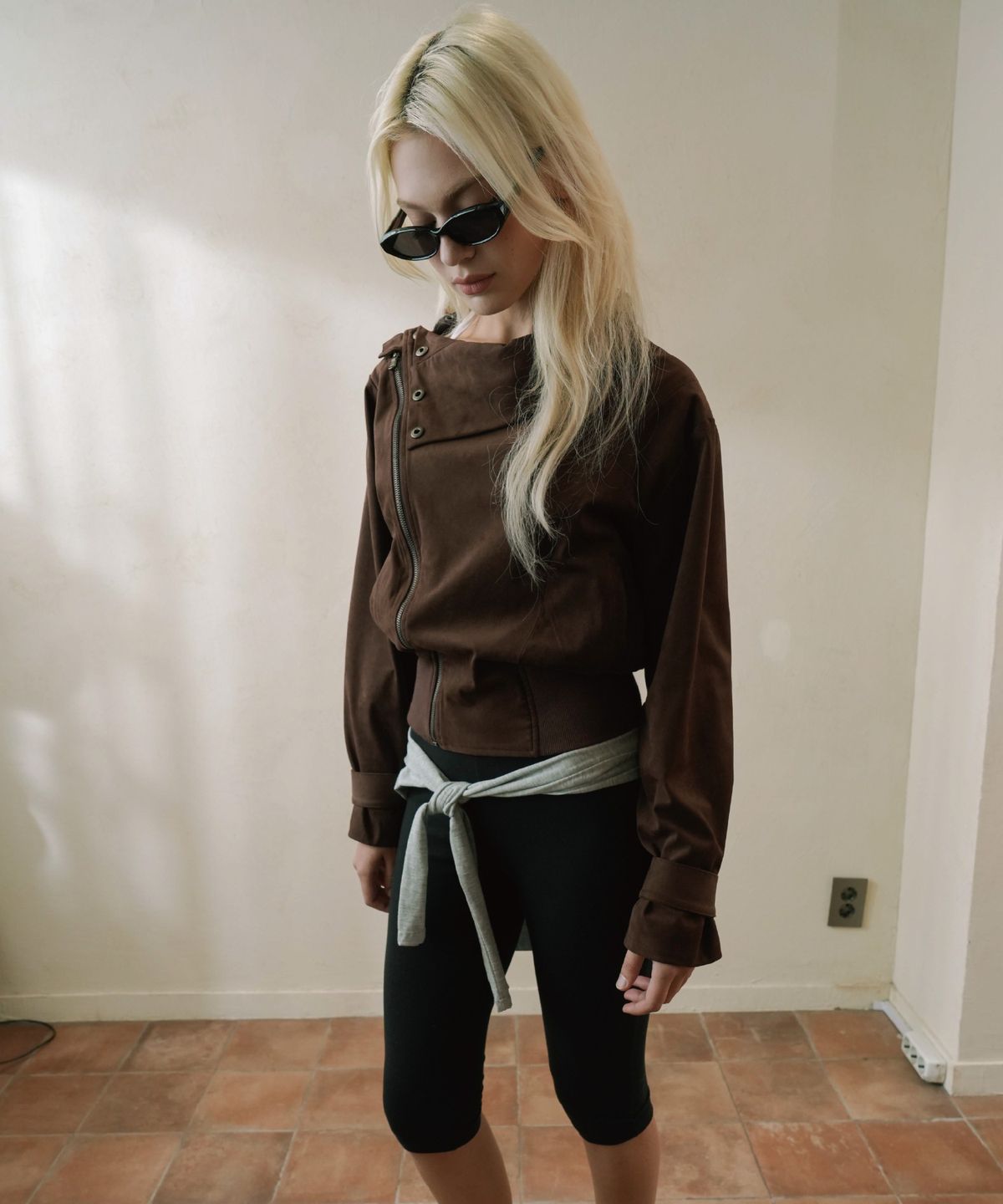 피프트 에일리어스(FIFTHALIAS) Espresso jacket Dark brown