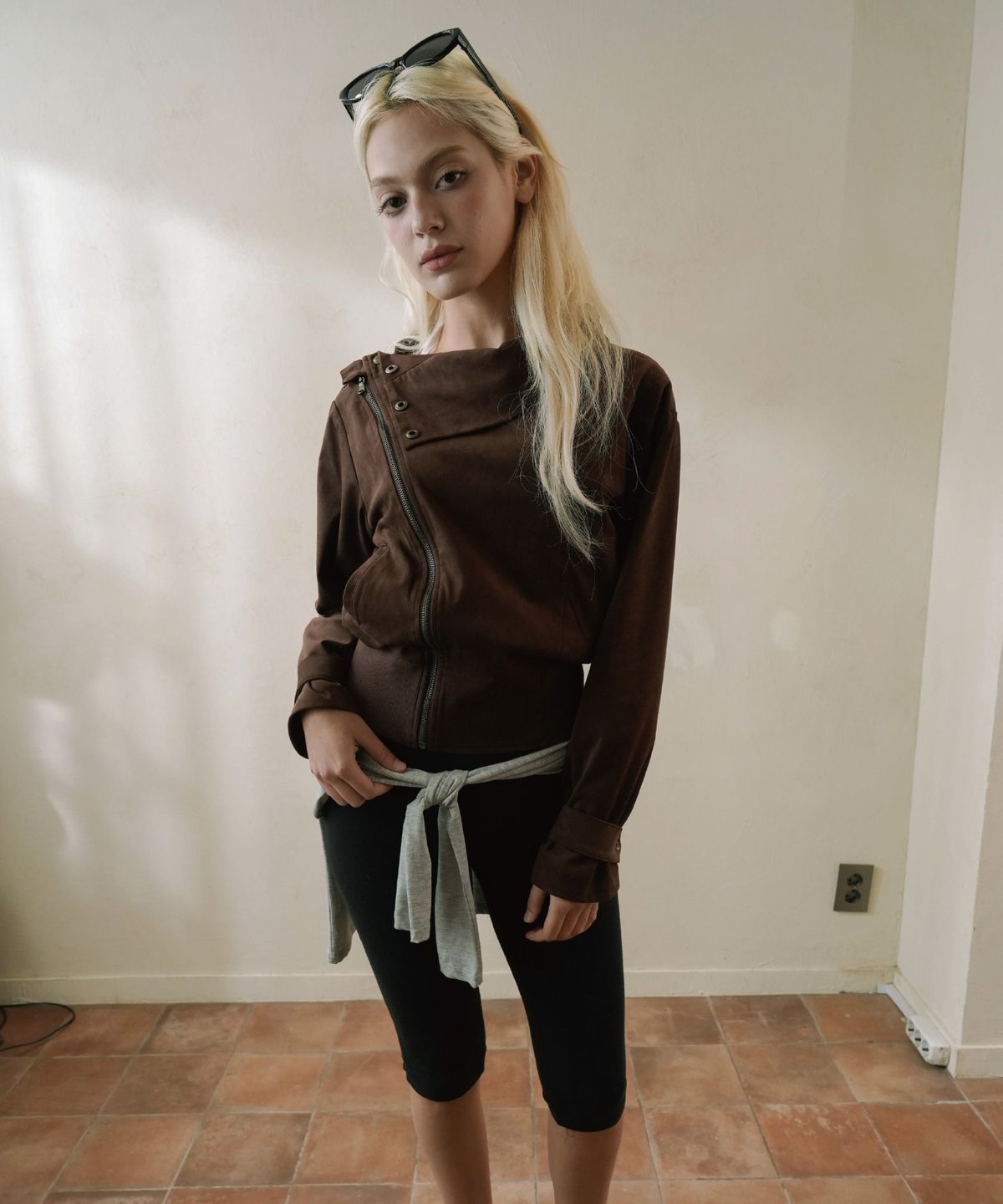 피프트 에일리어스(FIFTHALIAS) Espresso jacket Dark brown