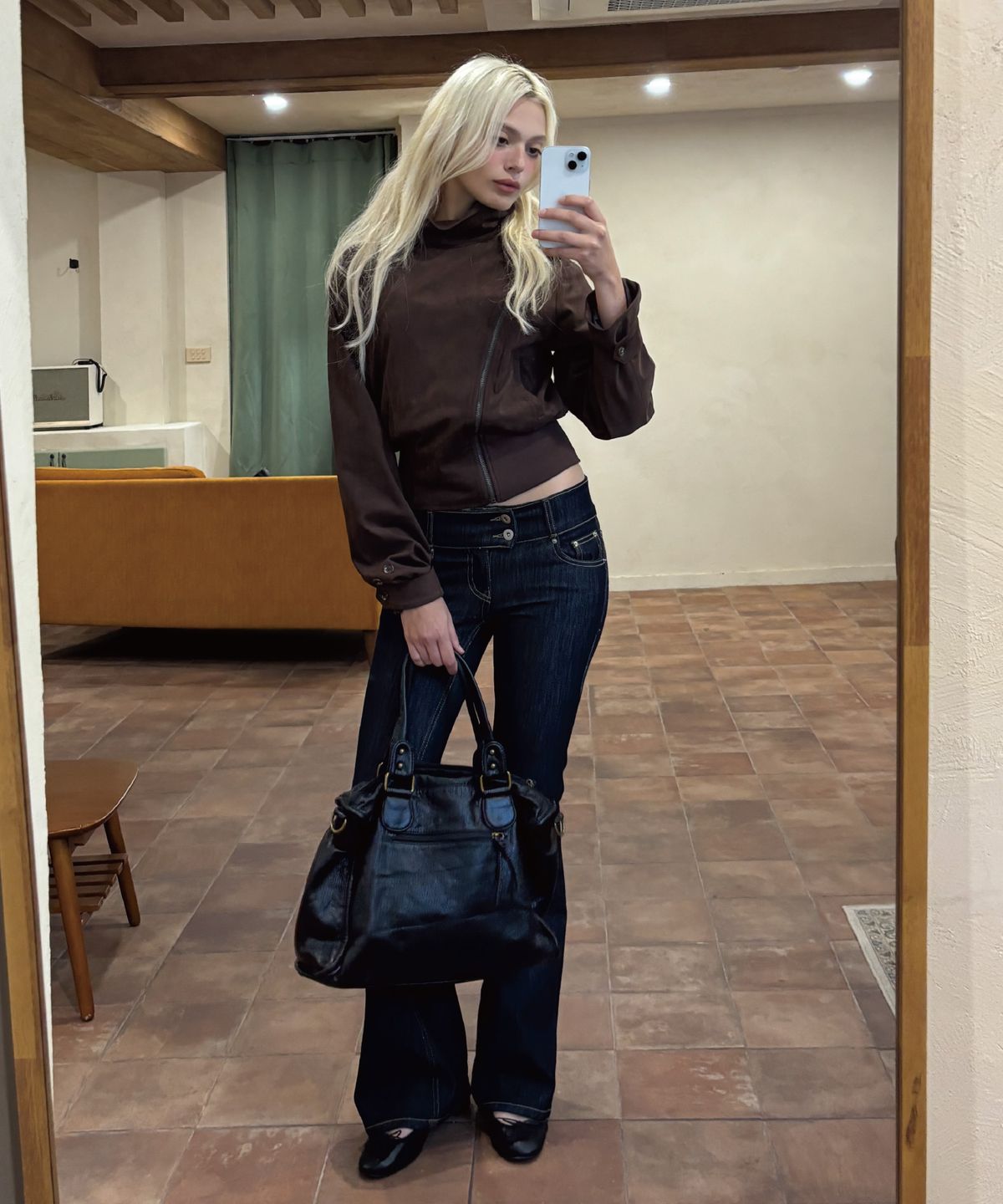 피프트 에일리어스(FIFTHALIAS) Espresso jacket Dark brown