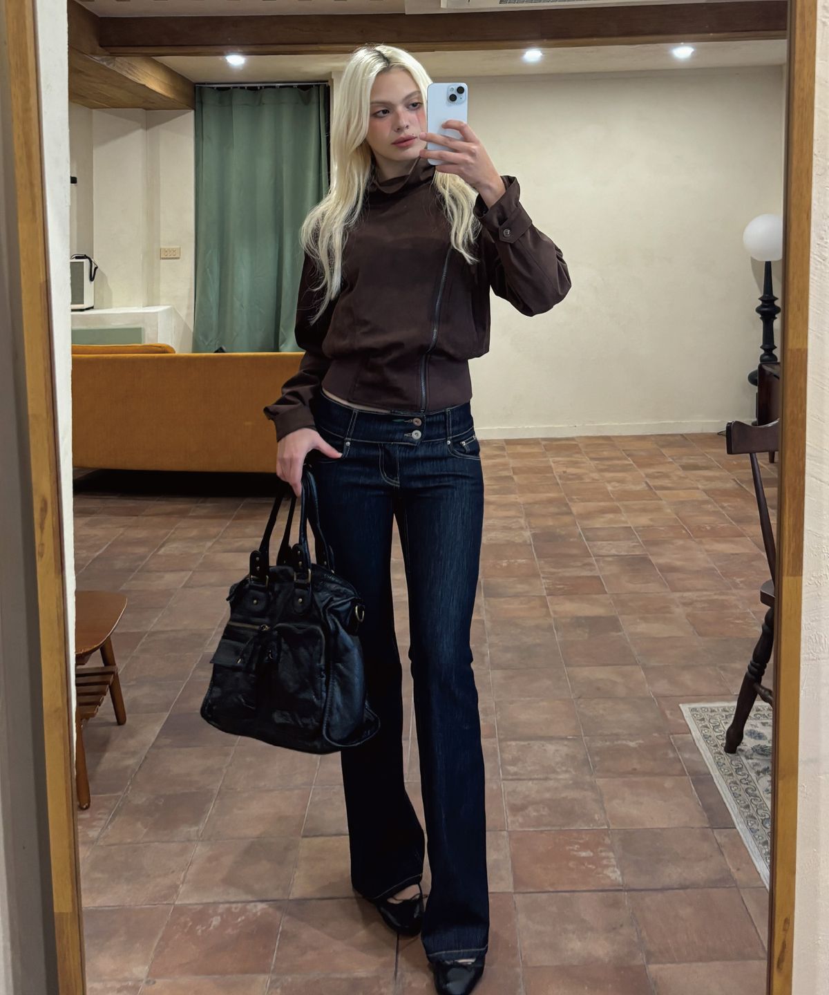 피프트 에일리어스(FIFTHALIAS) Espresso jacket Dark brown
