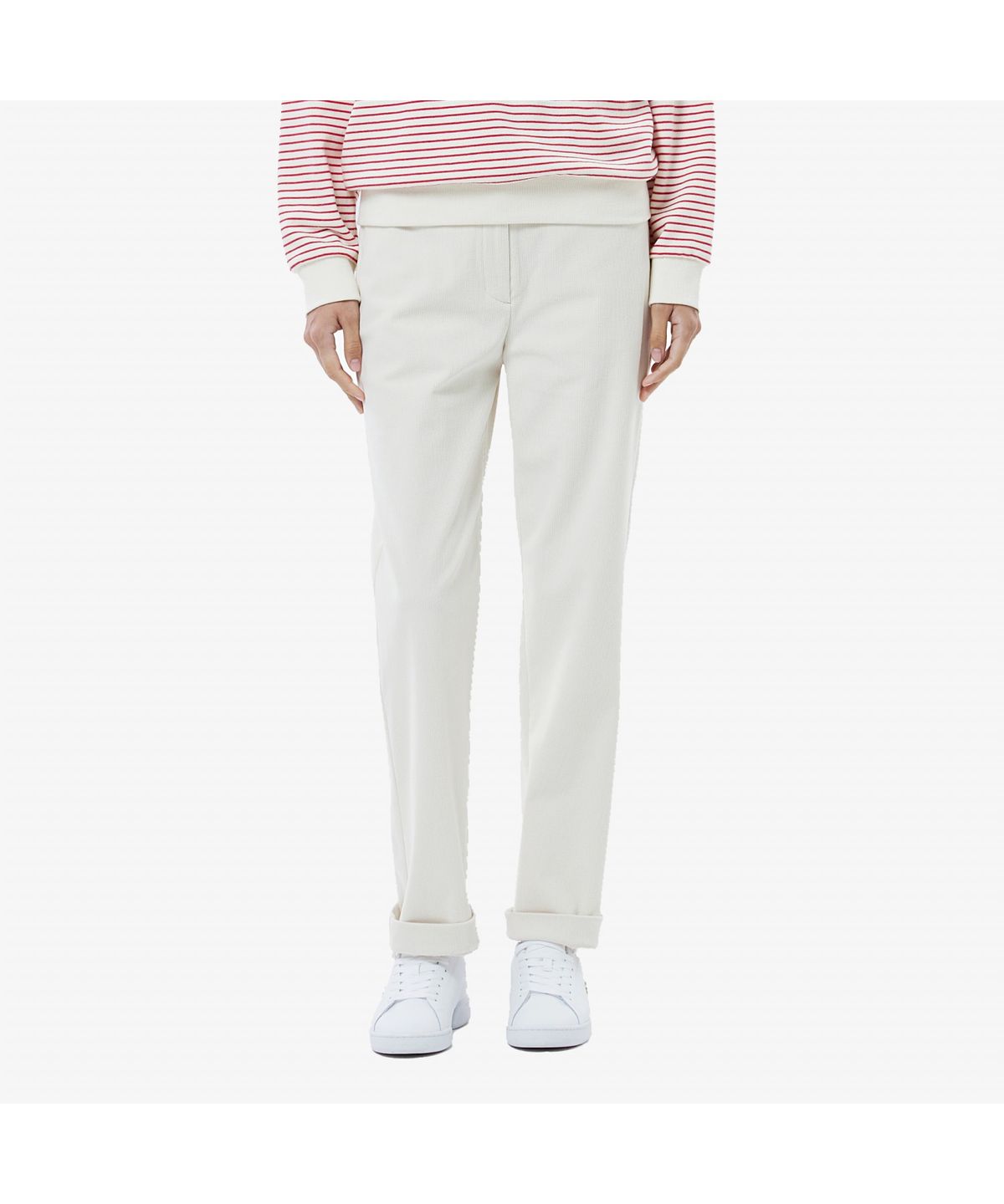 라코스테(LACOSTE) 여성 스트레이트 팬츠 HF005E-55N 70V