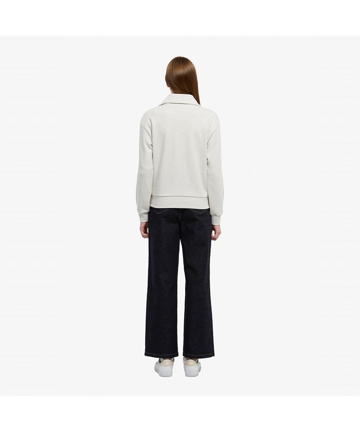 라코스테(LACOSTE) 여성 세미와이드 캐주얼 데님팬츠 HF608E-55N HDE