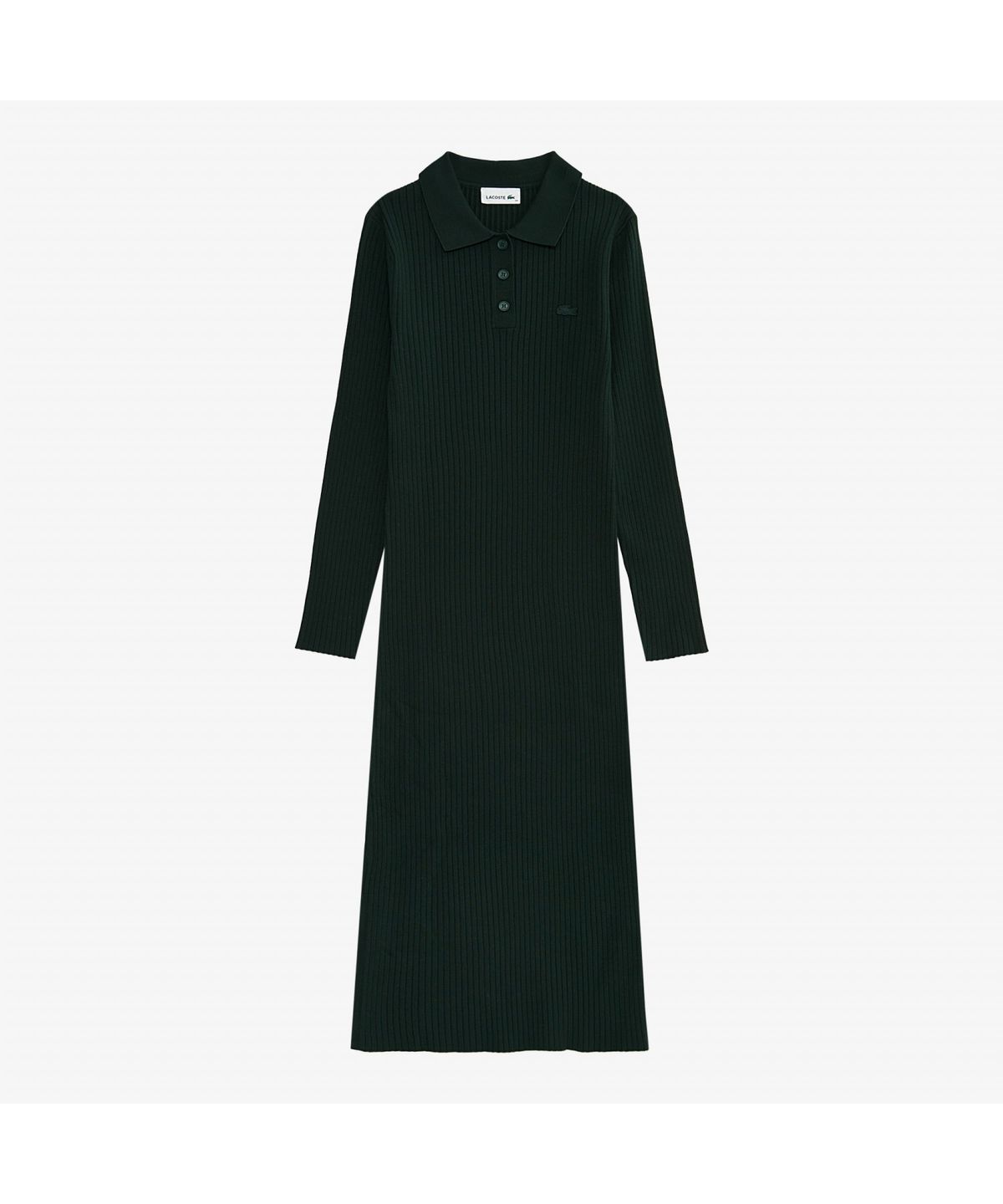 라코스테(LACOSTE) 여성 립조직 카라 드레스 EF997E-55N YZP