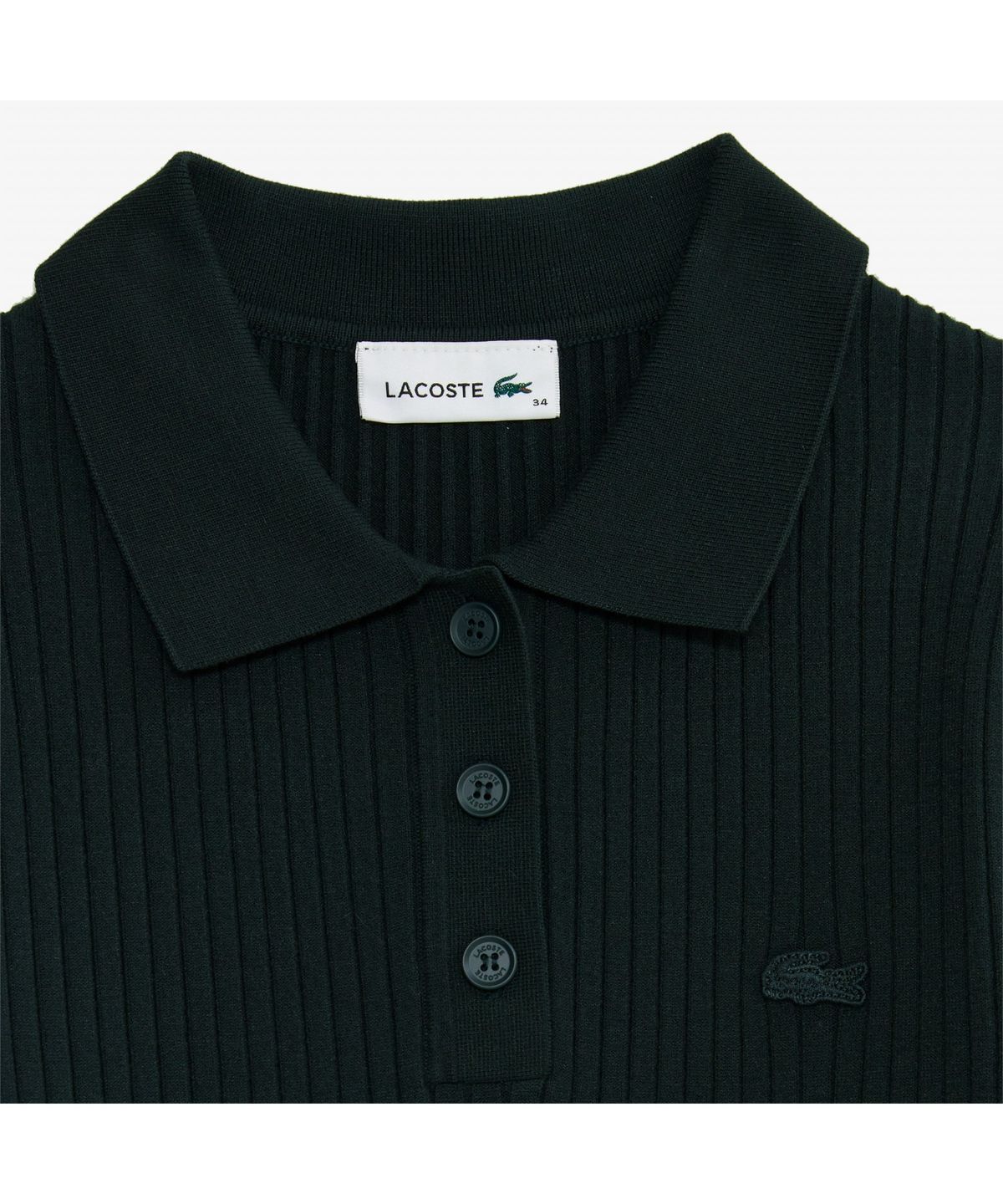 라코스테(LACOSTE) 여성 립조직 카라 드레스 EF997E-55N YZP
